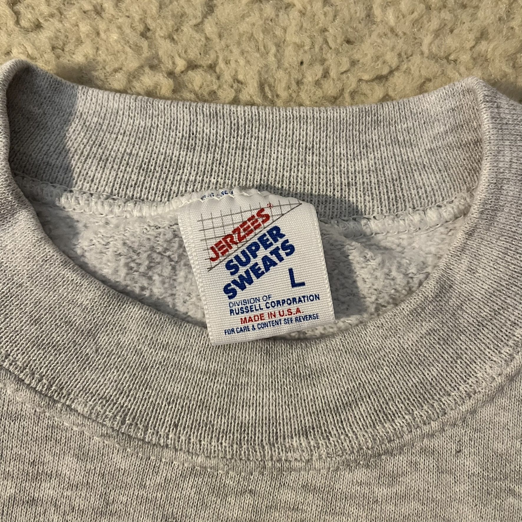 Jerzees × Vintage VTG 90s Marsteller Middle School Staff Casual Logo Crewneck Size US L / EU 52-54 / 3 - 5 Thumbnail
