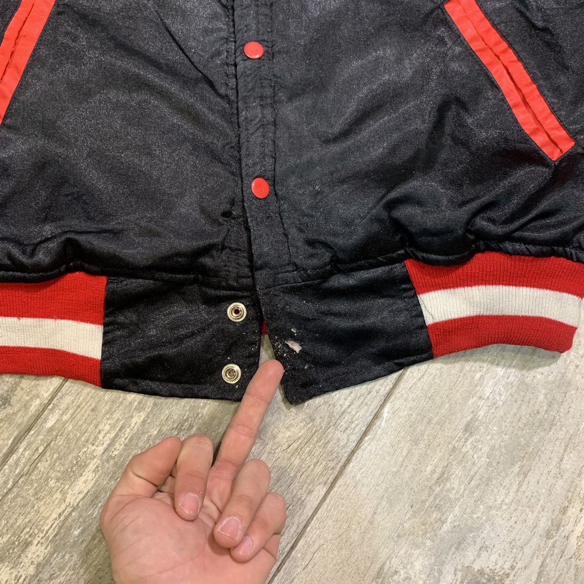 NFL × Vintage ✅OFFERS. SAN FRANCISCO JACKET WITH FOOTBALL HELMET Size US L / EU 52-54 / 3 - 10 Thumbnail