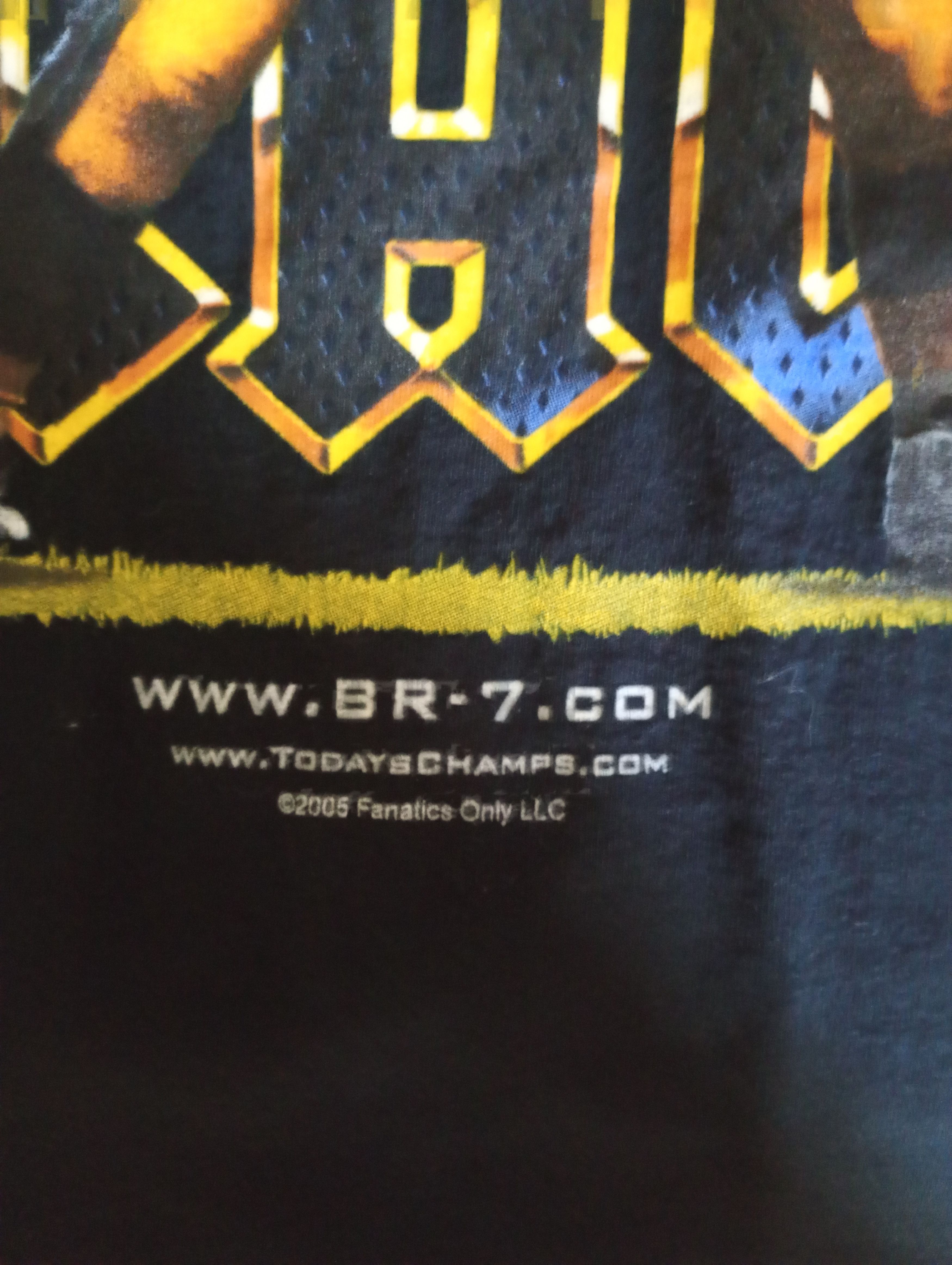 Gildan Gildan NFL Big Ben Back in Black T-Shirt 2005 Size US M / EU 48-50 / 2 - 9 Thumbnail