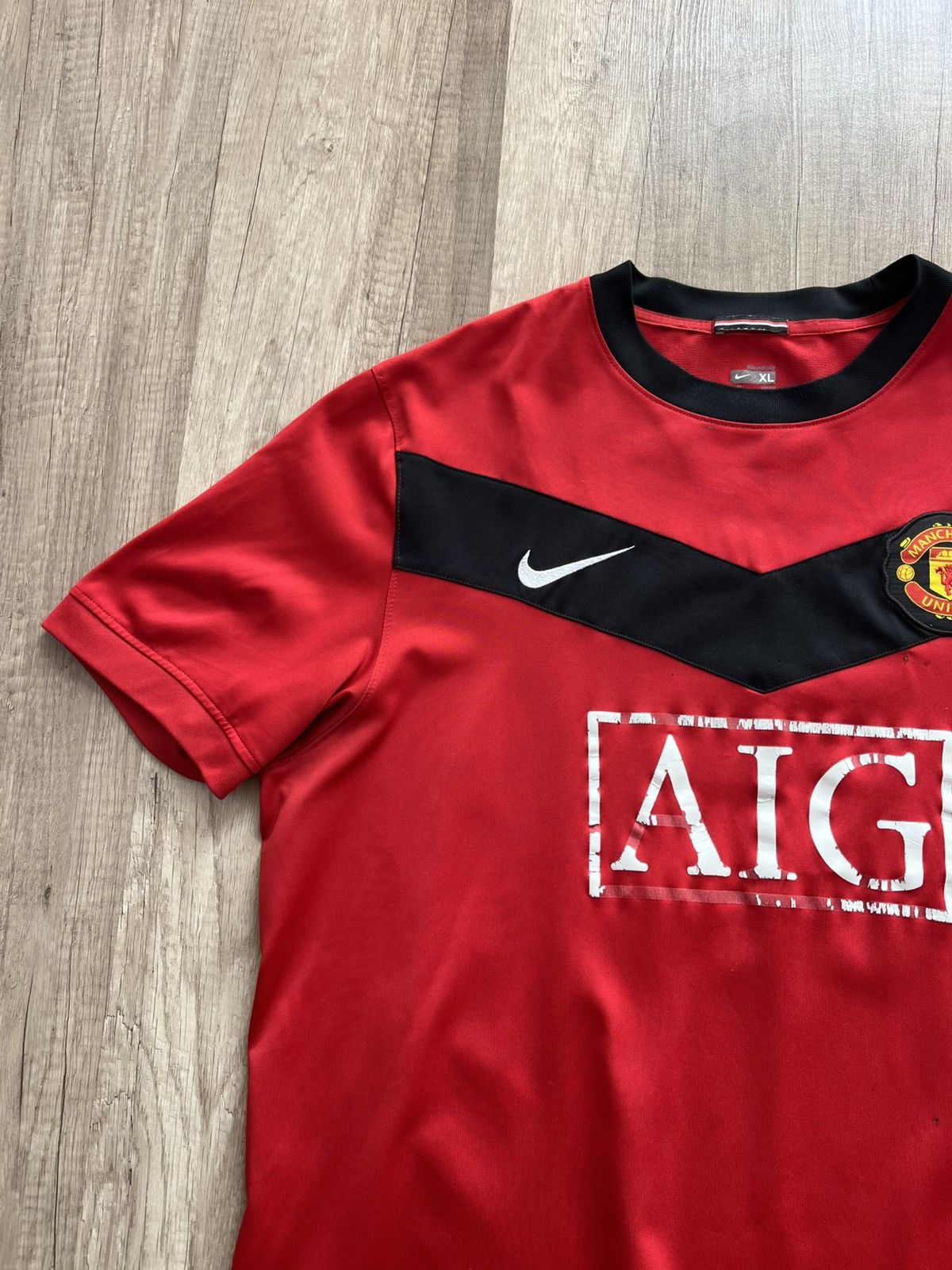 Vintage Manchester United Shirt Red 2008-2009 Nike Football Jersey Size US XL / EU 56 / 4 - 8 Thumbnail
