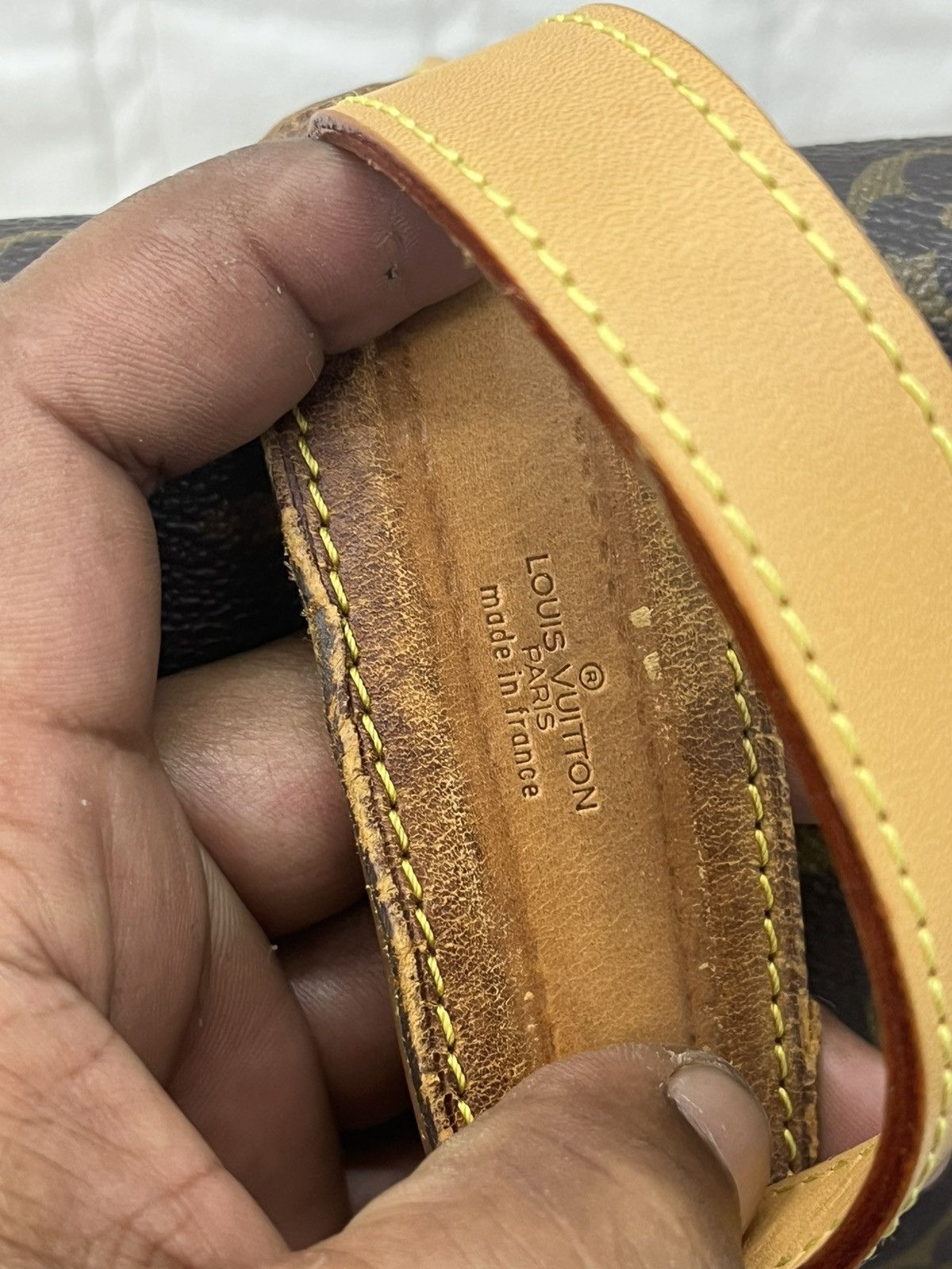 Louis Vuitton × Vintage VTG MONOGRAM LOUIS VUITTON SAINT CLOUD SHOULDER BAG Size ONE SIZE - 8 Thumbnail