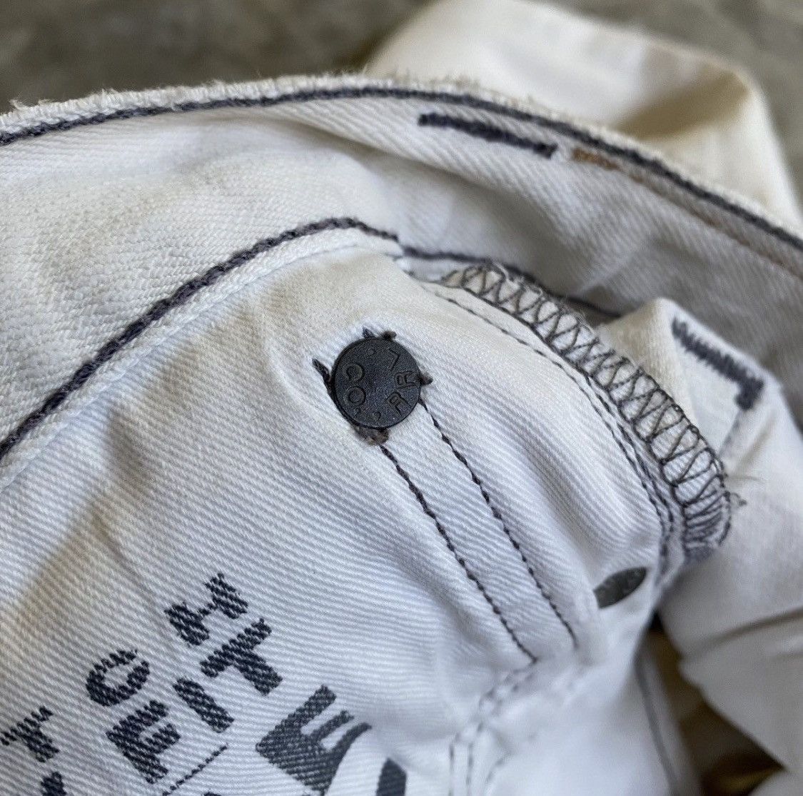 RRL Ralph Lauren Vintage Double RRL Ralph Lauren Stretch Skiny Fit Denim Size US 29 - 14 Thumbnail