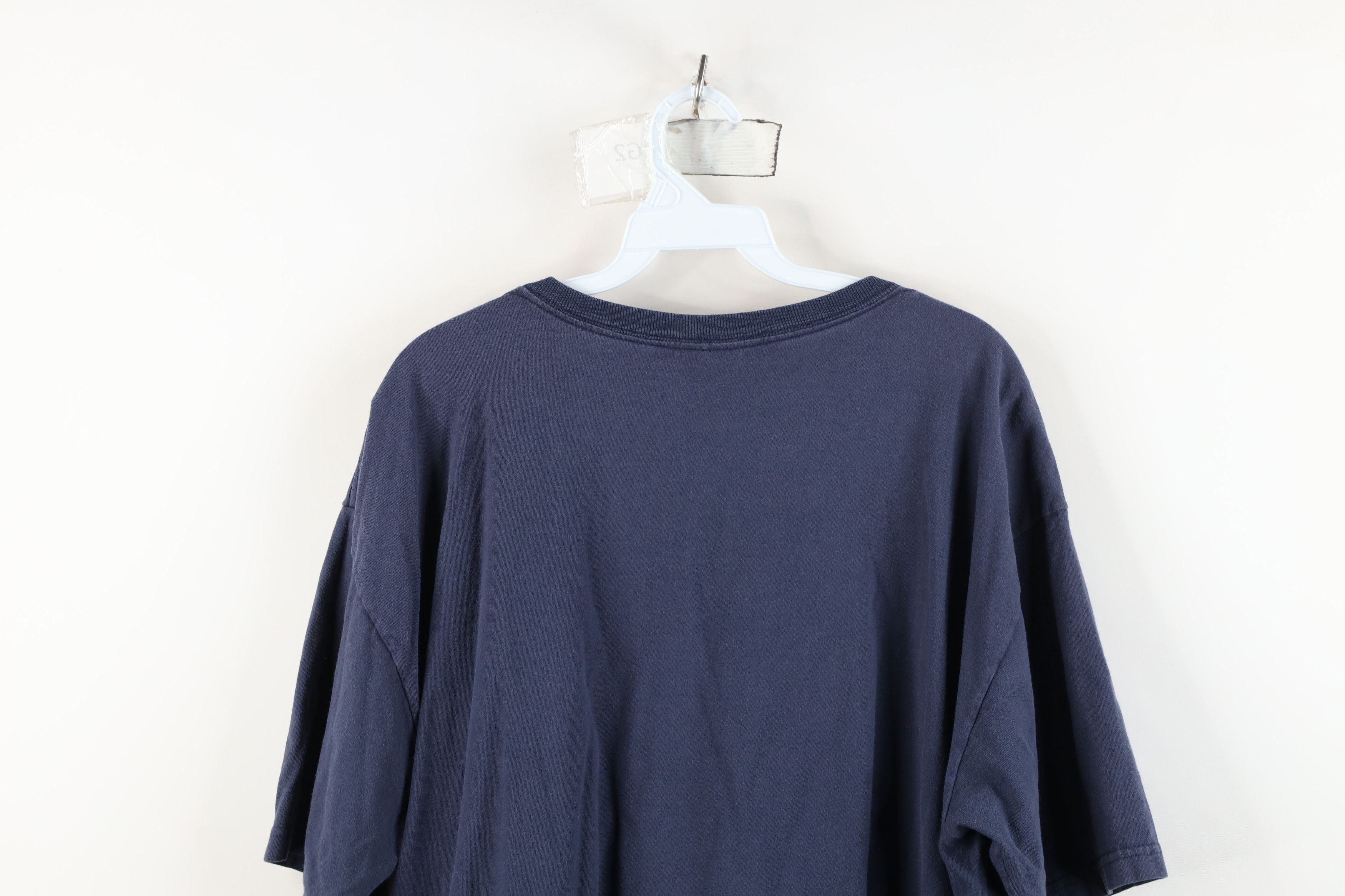 Tommy Hilfiger Vintage 90s Tommy Hilfiger Spell Varsity T-Shirt Blue USA Size US XXL / EU 58 / 5 - 11 Thumbnail