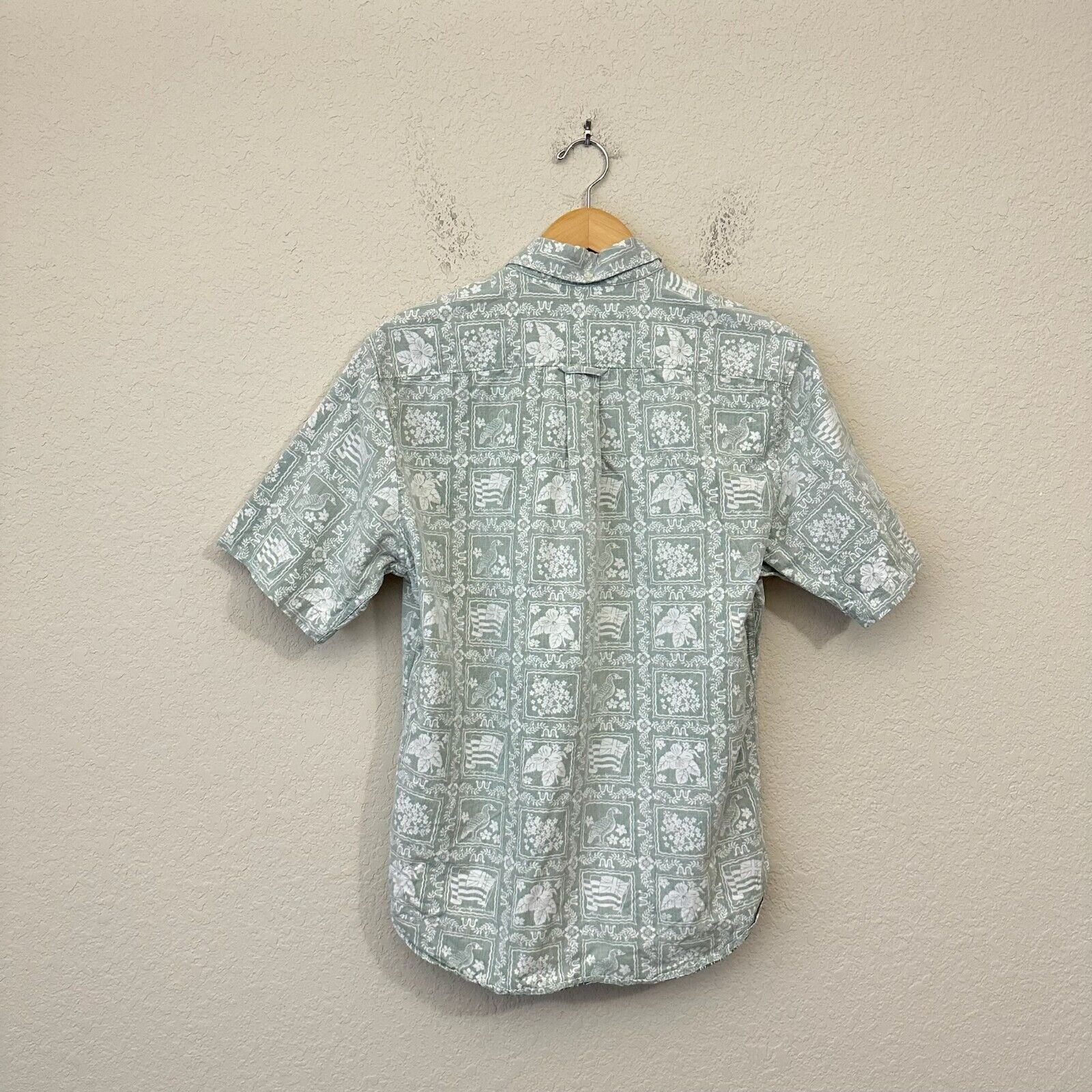 Reyn Spooner VTG REYN SPOONER Patchwork Hawaiian Shirt Flag Floral Animal Size US L / EU 52-54 / 3 - 5 Thumbnail
