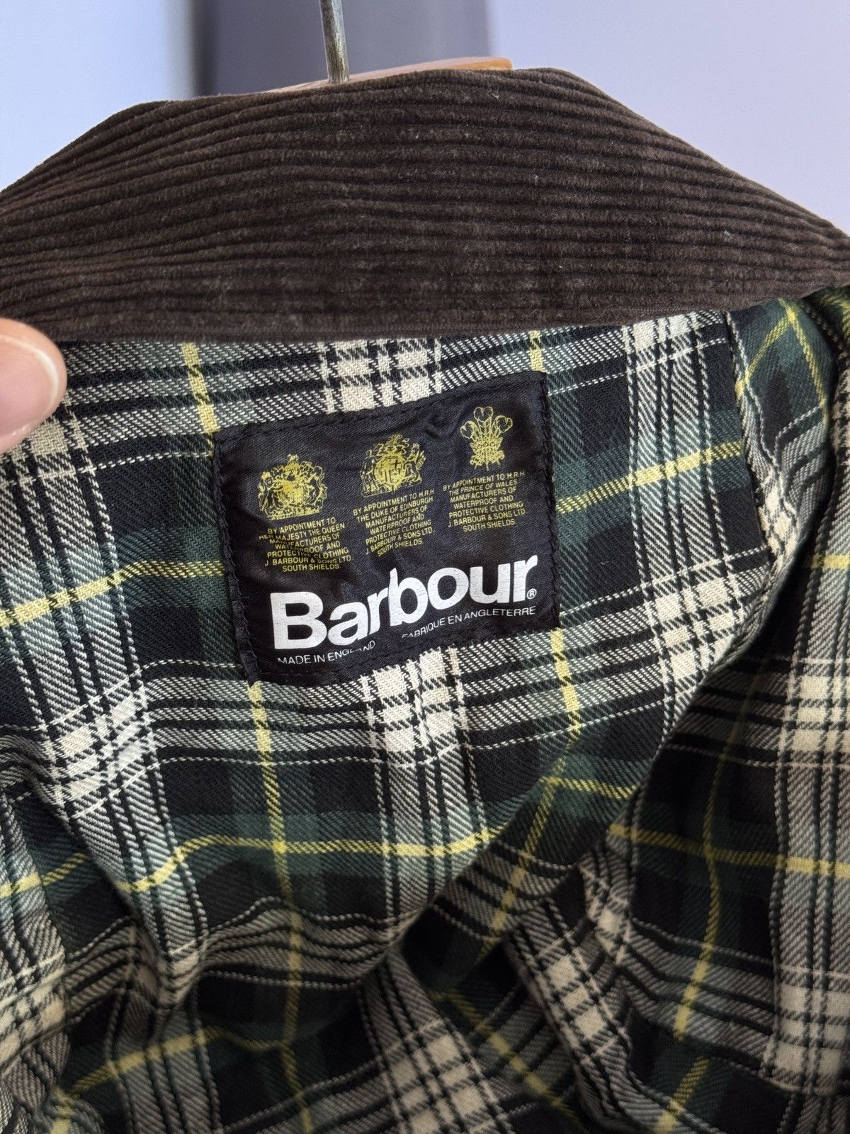 Barbour Vintage 90’s Barbour A200 Border Jacket Full Set Size US XL / EU 56 / 4 - 10 Thumbnail