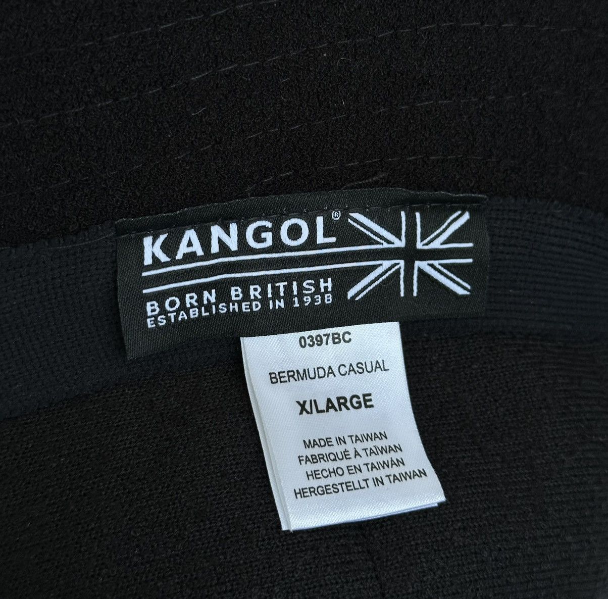 Kangol Kangol Born British Panama Hat Black size XL Size ONE SIZE - 5 Thumbnail