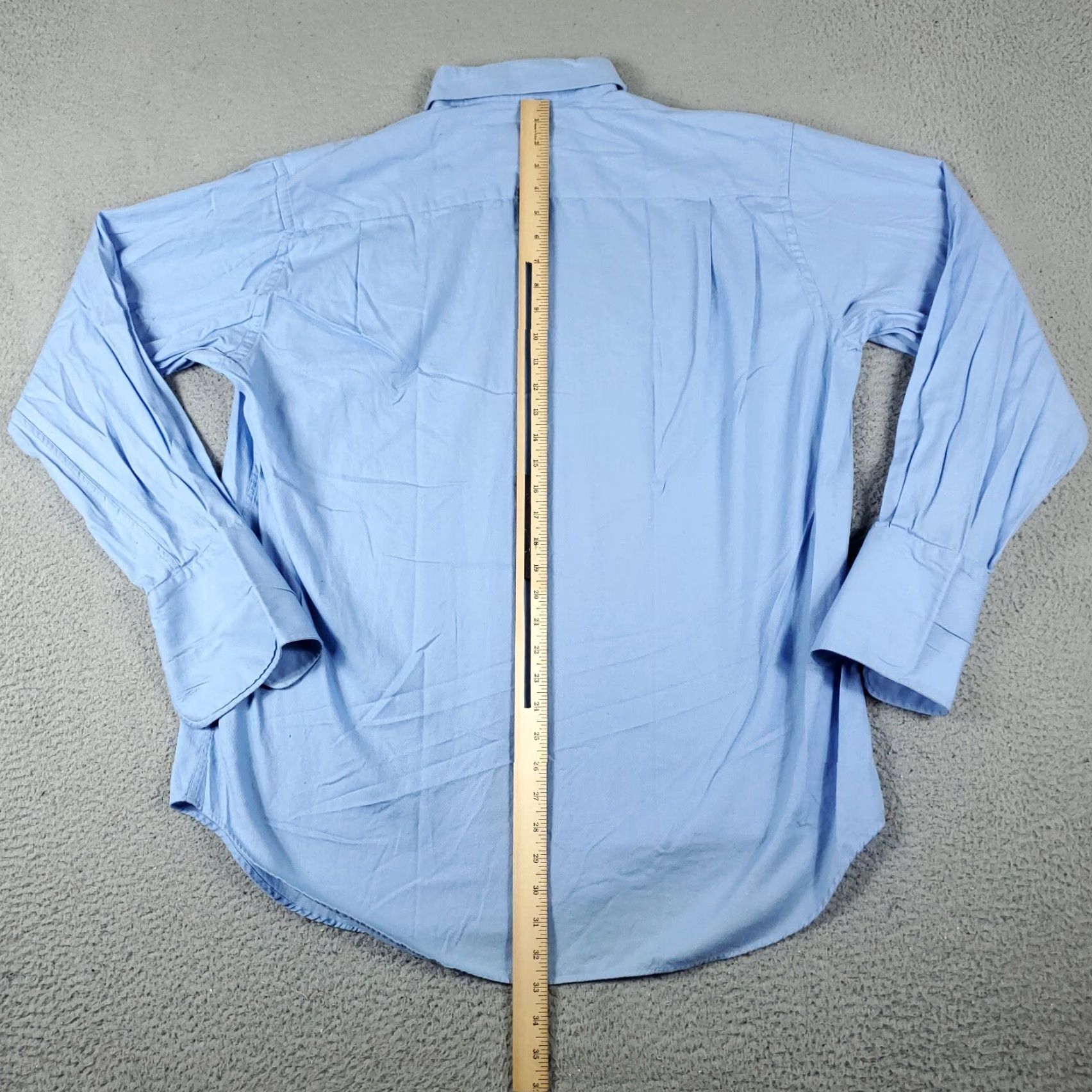 Nautica Nautica Men's Button-Up Shirt Size 16.5 Blue Long Sleeve Casual Classic Size US L / EU 52-54 / 3 - 4 Thumbnail