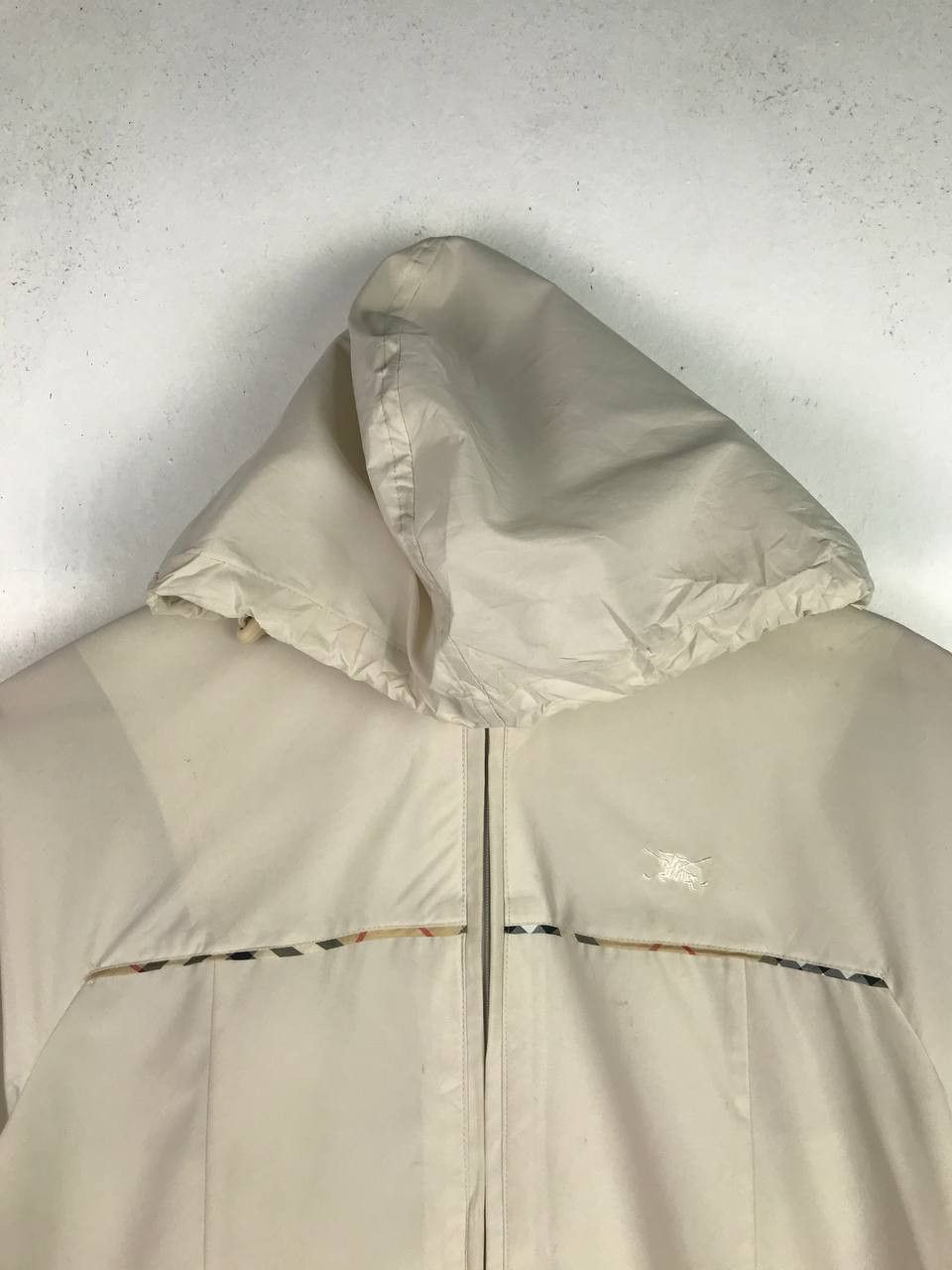 Vintage Burberry Golf Full Zipper Light Jacket