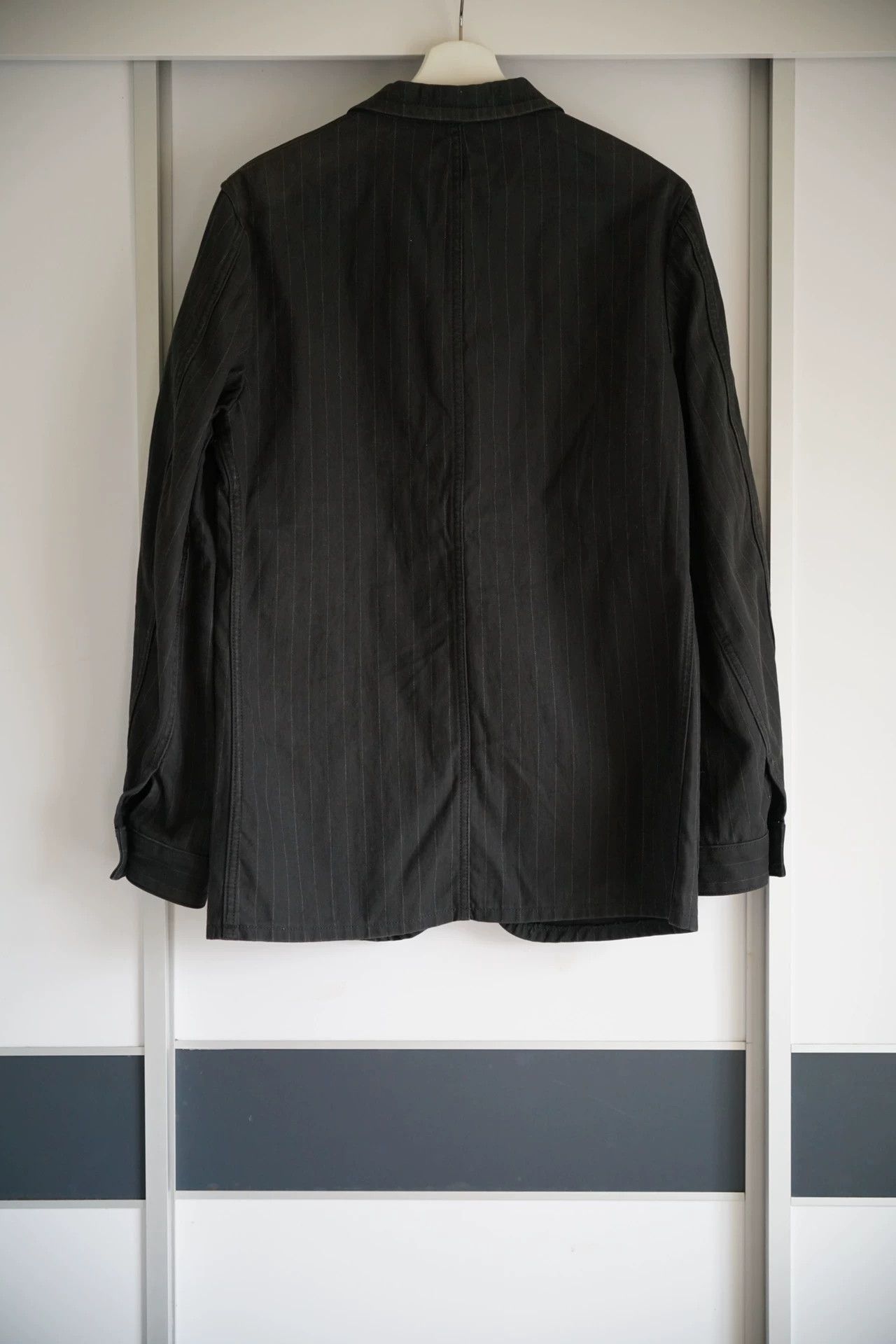 Comme des Garcons CDG 04SS Homme Plus Striped Zip Blazer M Size US M / EU 48-50 / 2 - 2 Thumbnail