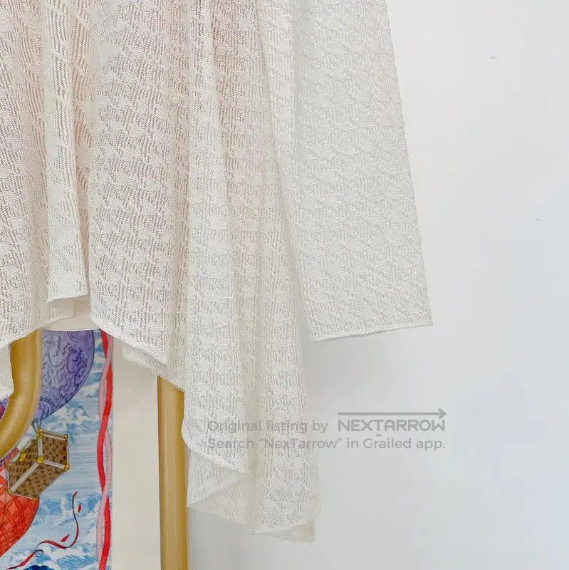 Dior Dior White Long Sleeve Top for Women . Size S / US 4 / IT 40 - 4 Thumbnail