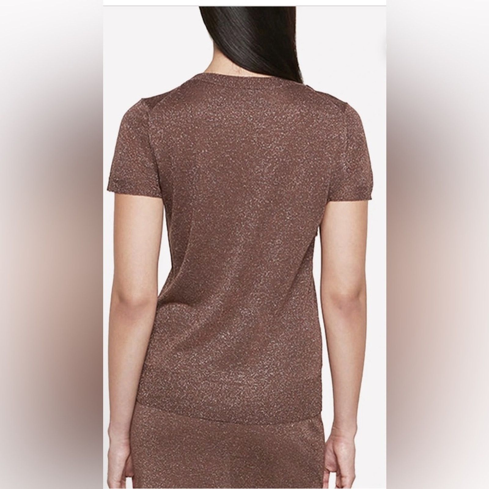 Enza Costa NEW Enza Costa $225 Shimmering Brown Women's Top Size S Size S / US 4 / IT 40 - 6 Thumbnail