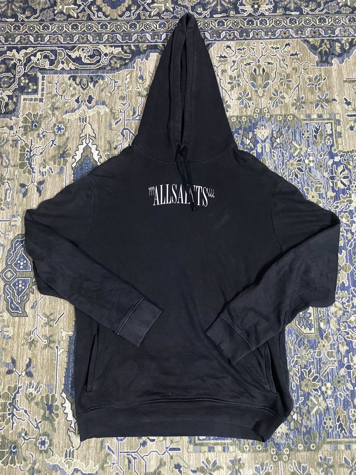 Allsaints All Saints Hoodie (Oversize) Size US S / EU 44-46 / 1 - 1 Thumbnail