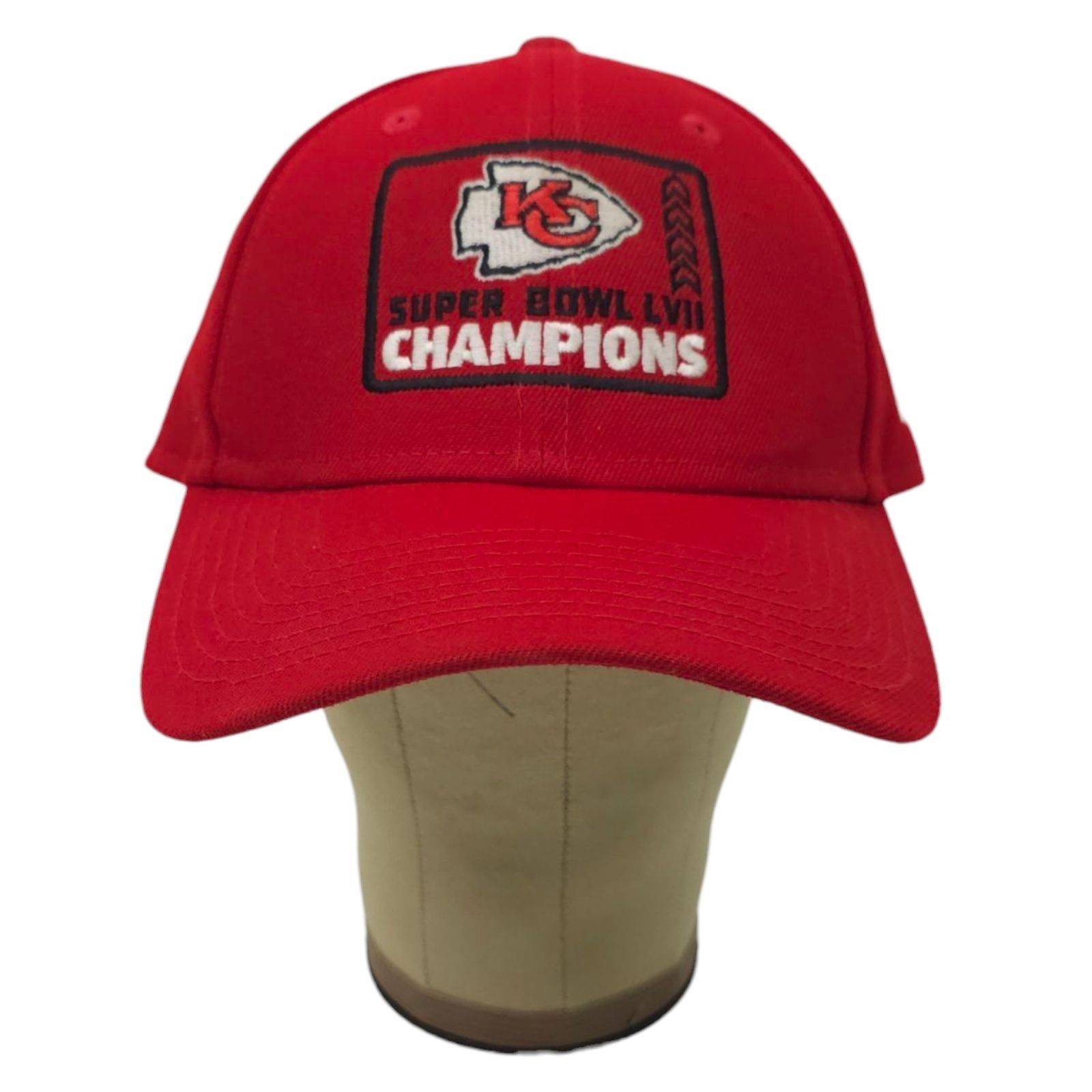 New Era Kansas City Chiefs Super Bowl LVII Champions Strapback Cap Size ONE SIZE - 10 Thumbnail