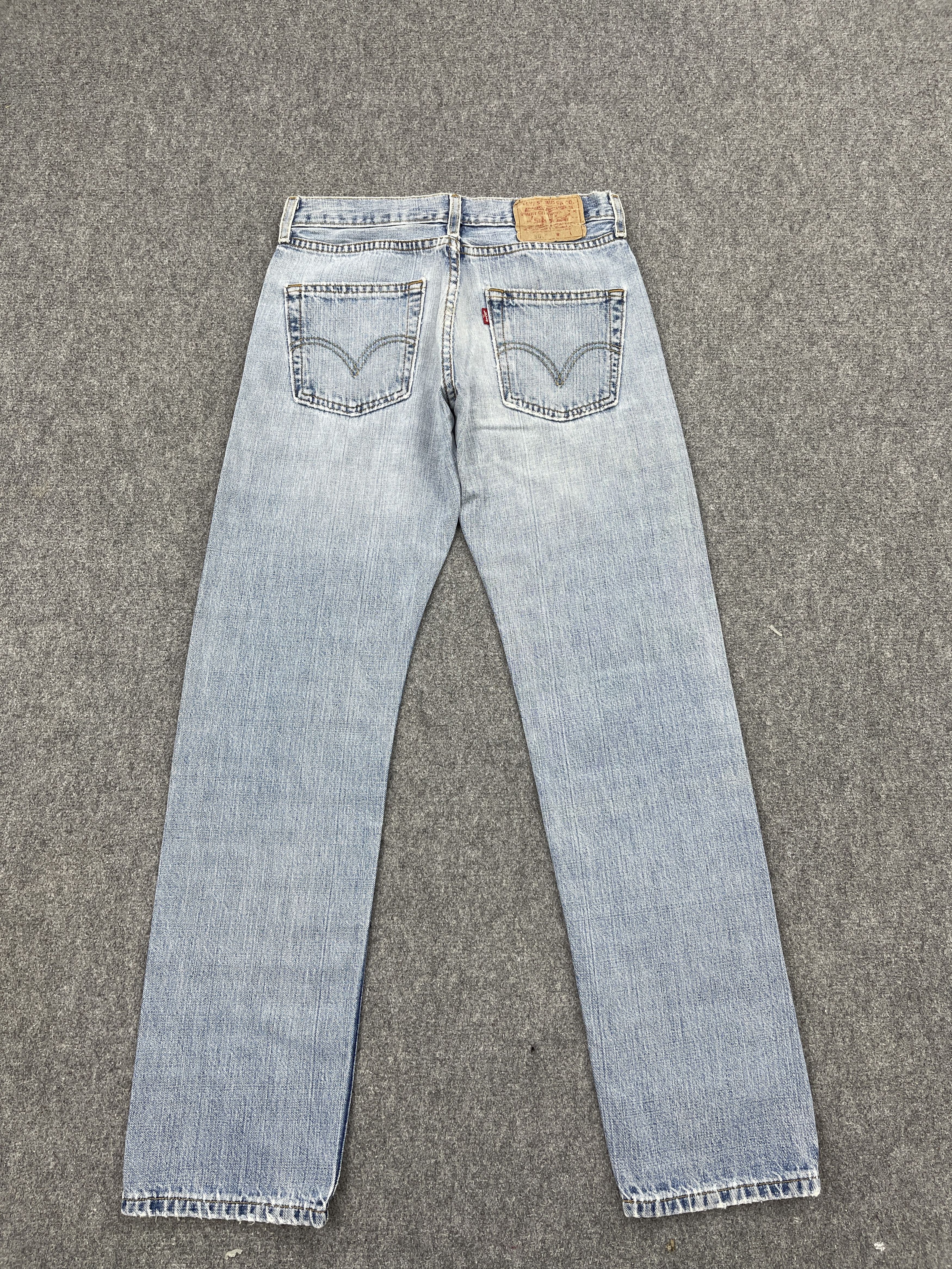 Levi's × Vintage Light Washed Vintage 90s Levi's 501 Jeans Size US 29 - 3 Thumbnail