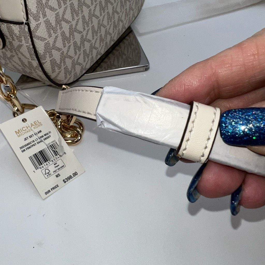 Michael Kors Michael Michael Kors Jet Set Glam Oval Crossbody Size ONE SIZE - 4 Thumbnail