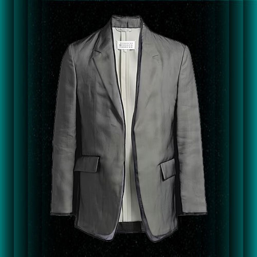 image of Maison Margiela O1Y0224 Blazers In Black, Men's (Size Small)