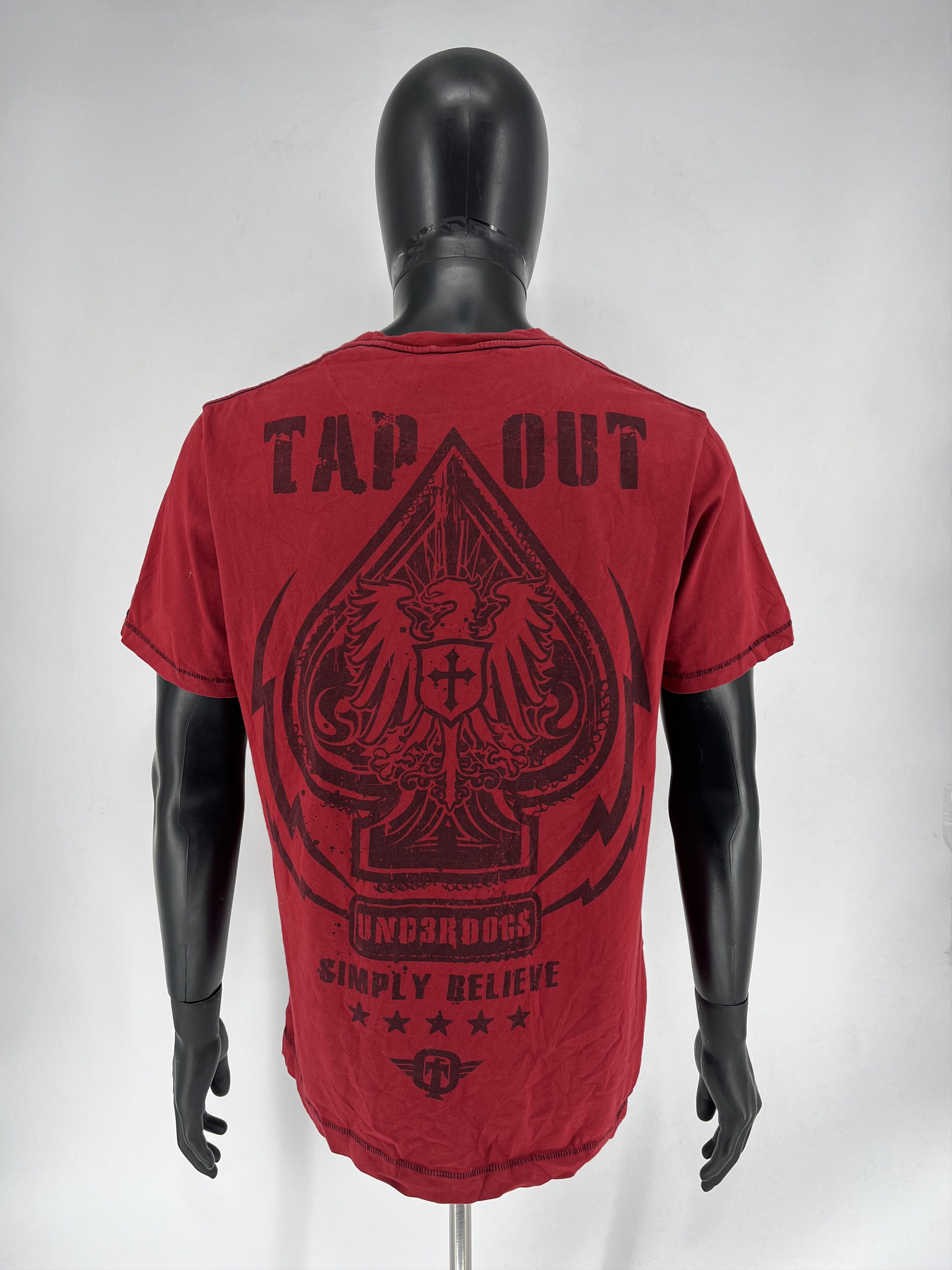 Affliction VINTAGE TAPOUT TANK TOP TEE 90s Size US L / EU 52-54 / 3 - 12 Thumbnail
