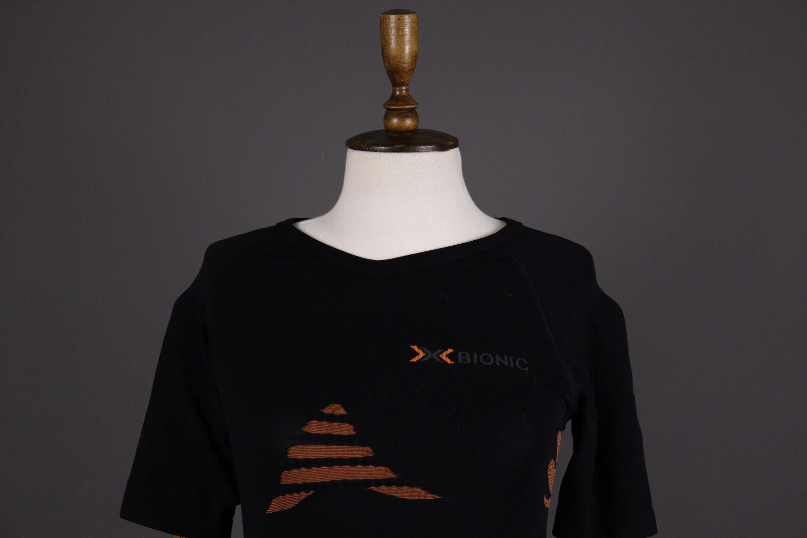 Designer X-Bionic Energizer Black Short Sleeve Top Base Layer Size XS Size XS / US 0-2 / IT 36-38 - 2 Thumbnail