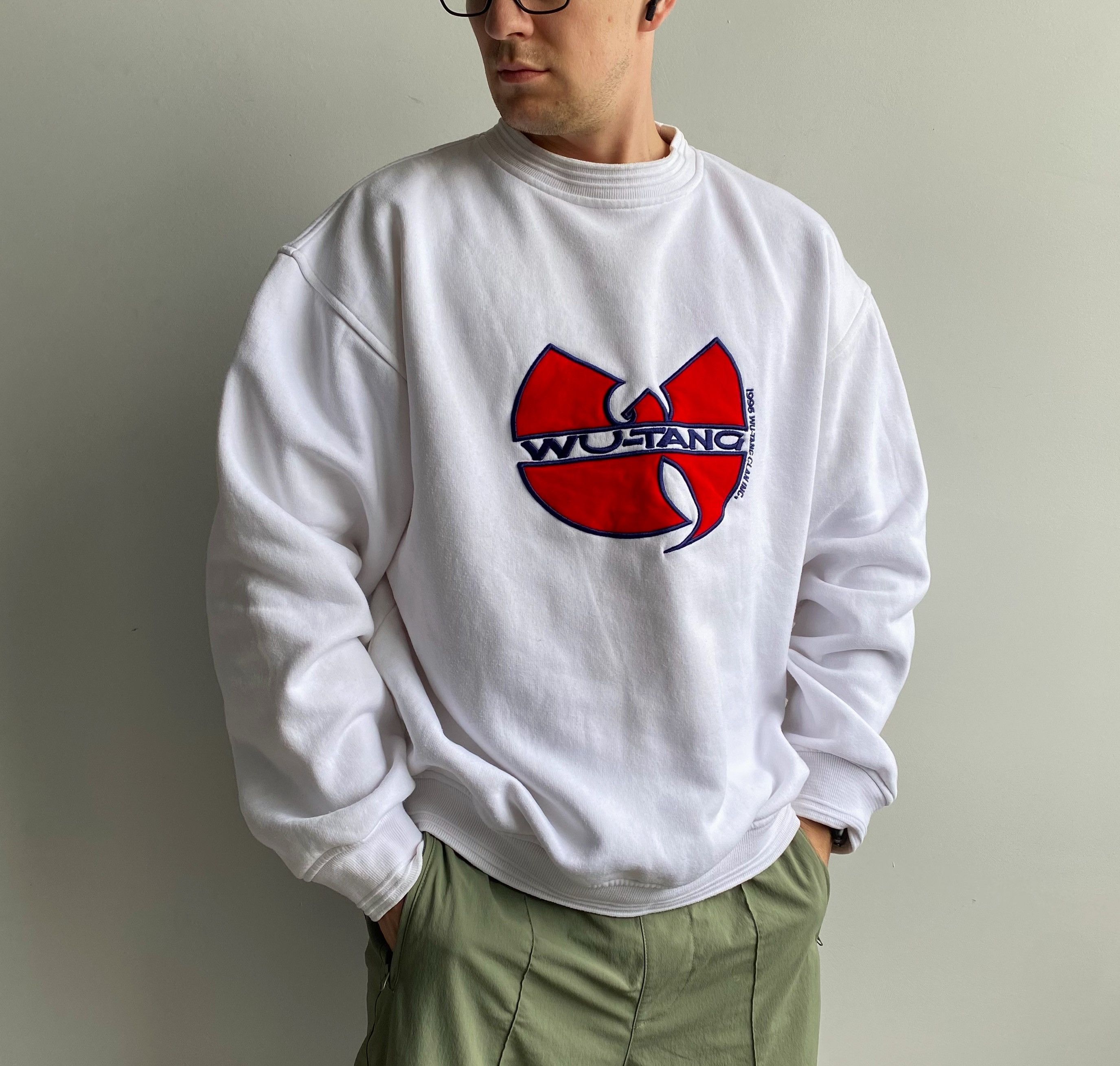 Wu-Tang Clan Vintage 90s Wu-Wear Wu-Tang-Clan Sweatshirt Size US L / EU 52-54 / 3 - 1 Thumbnail