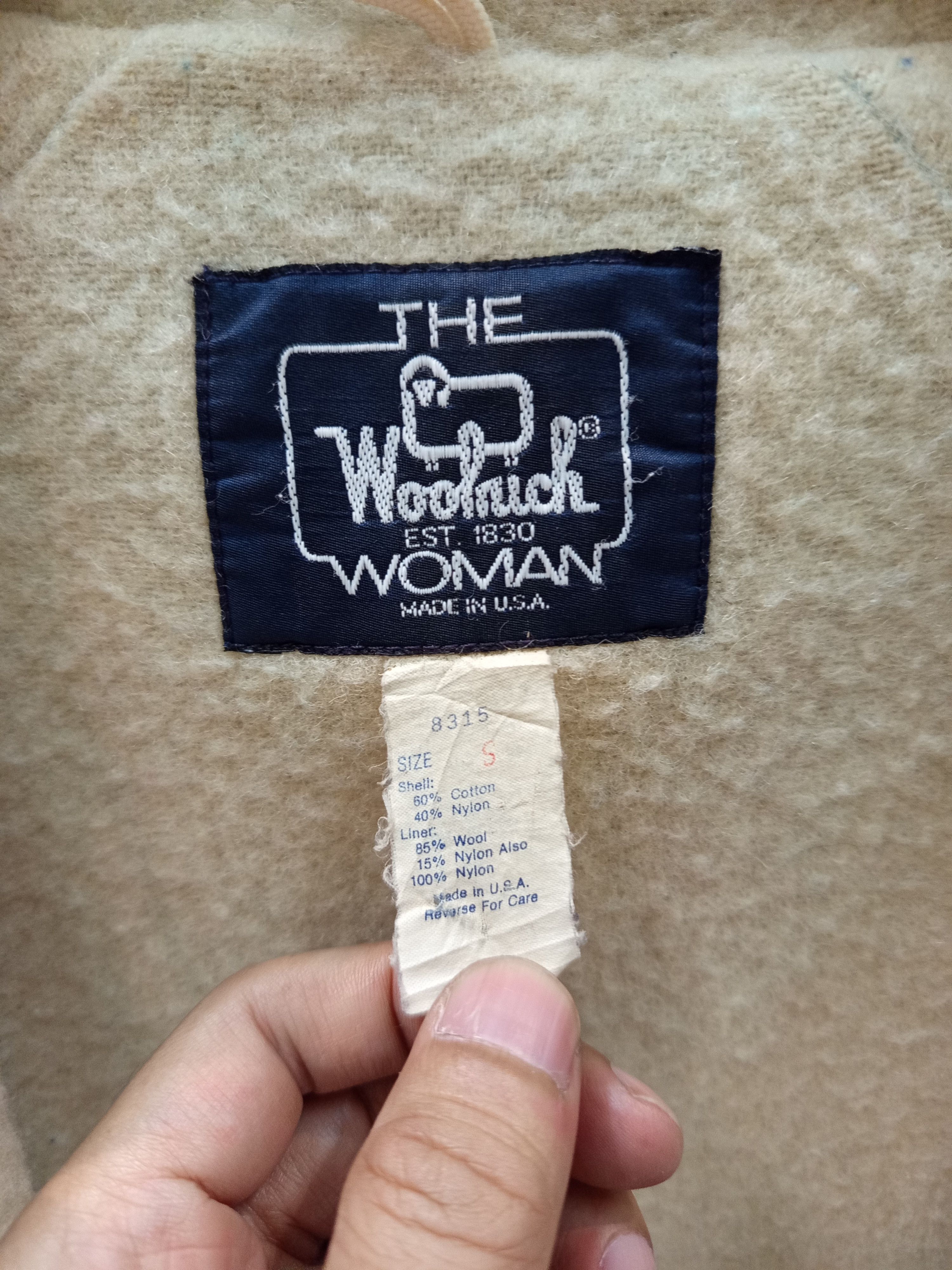 Vintage 1980s WOOLRICH Mountain Jacket Size S / US 4 / IT 40 - 18 Thumbnail