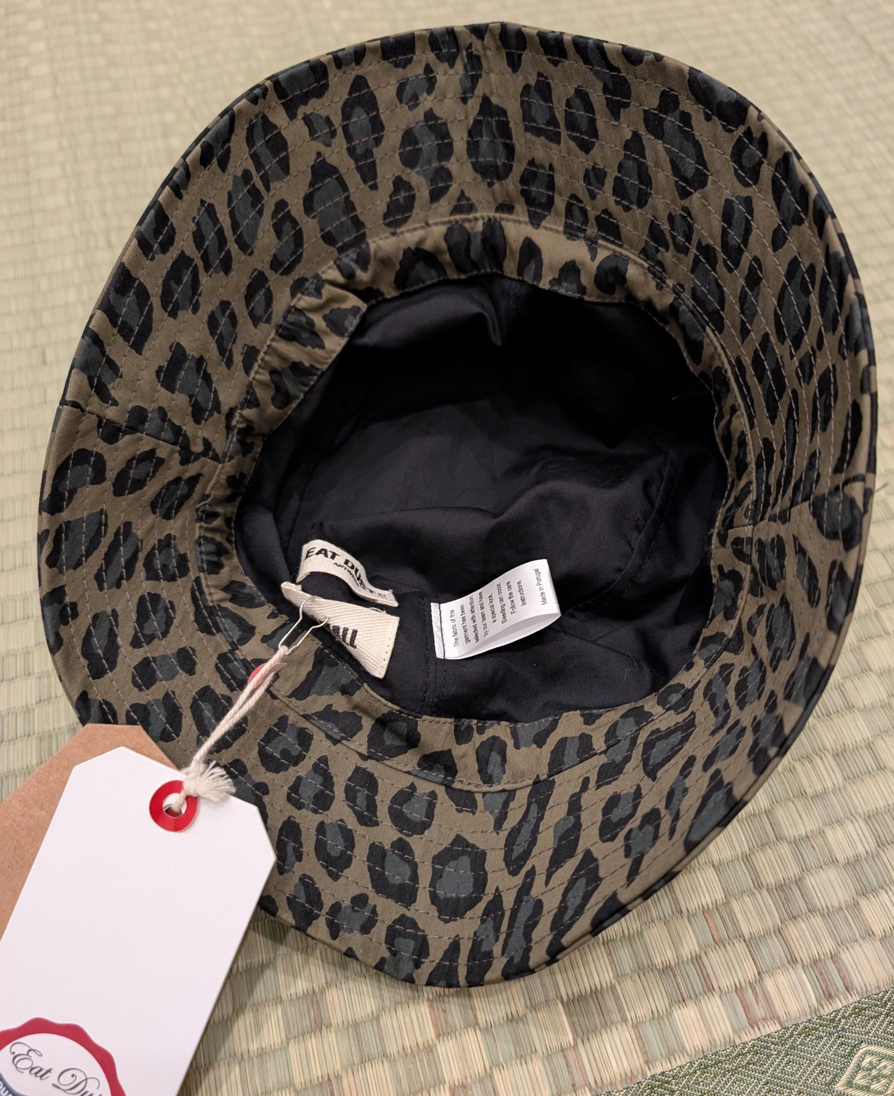Eat Dust NWT Eat Dust Cheetah Print Bucket Hat Made in Portugal Size ONE SIZE - 2 Thumbnail