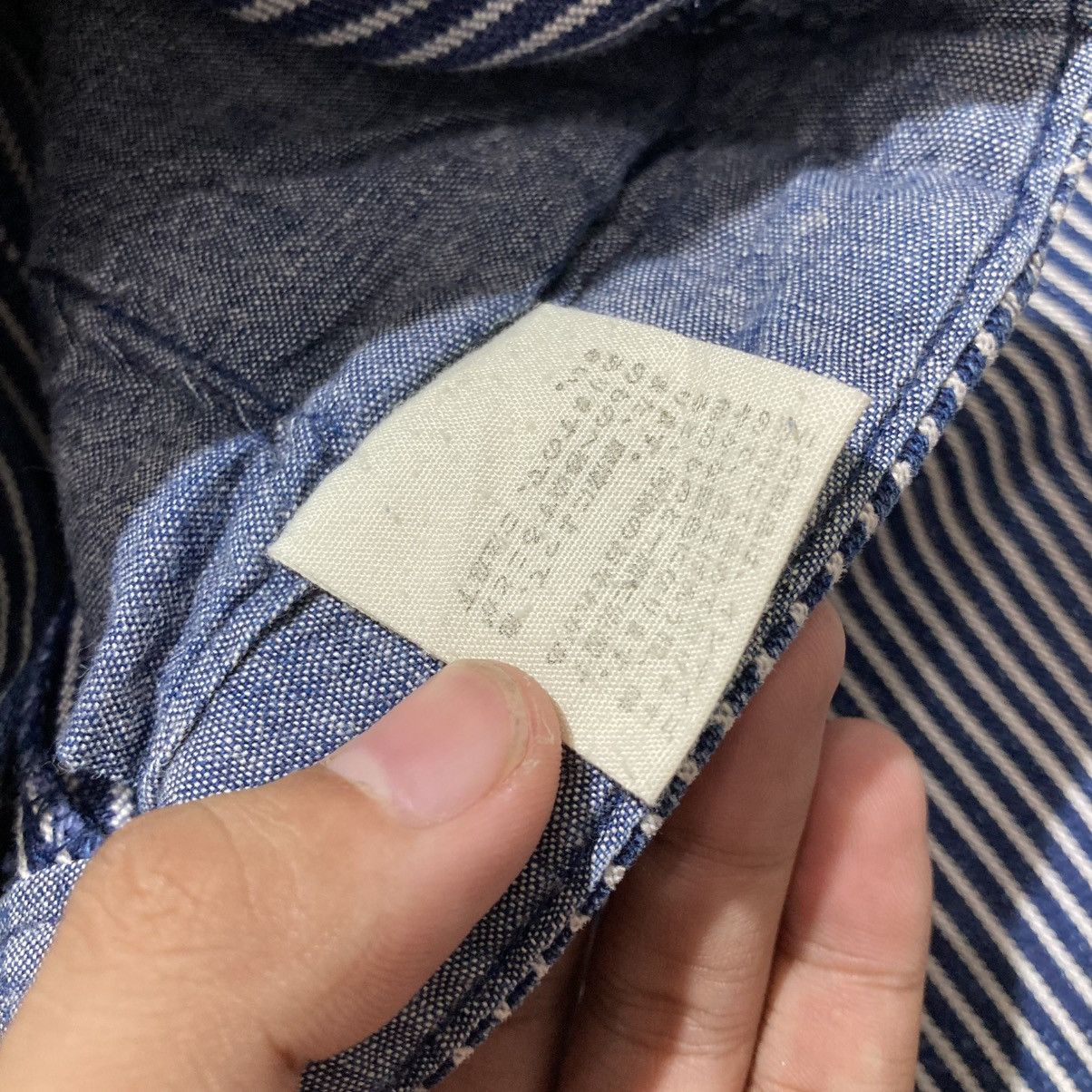 45rpm 🇯🇵 Vintage 45rpm Japan Hickory Stripe Pants Made In Japan Size US 27 - 15 Thumbnail