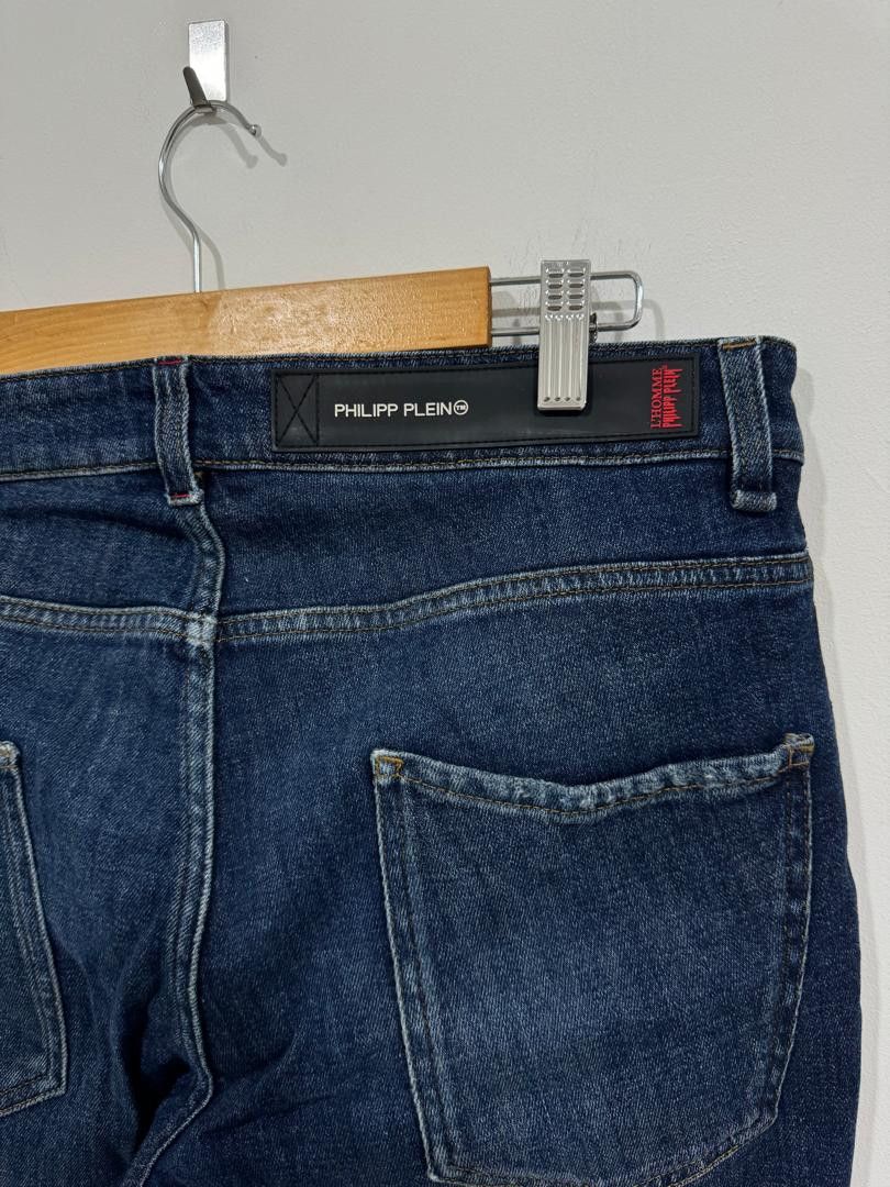 Philipp Plein Philipp Plein Sidetape Jeans Size US 33 - 5 Thumbnail