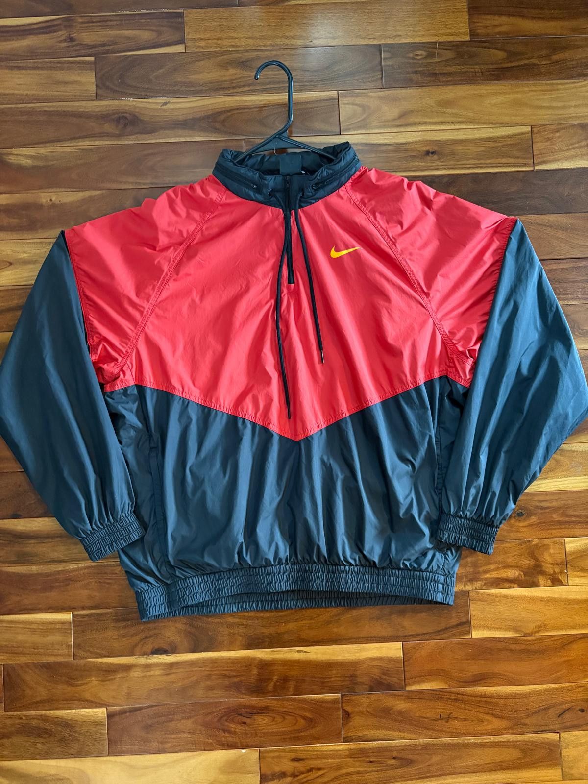 Nike SB Shield Packable Hood Men Jacket Red Black