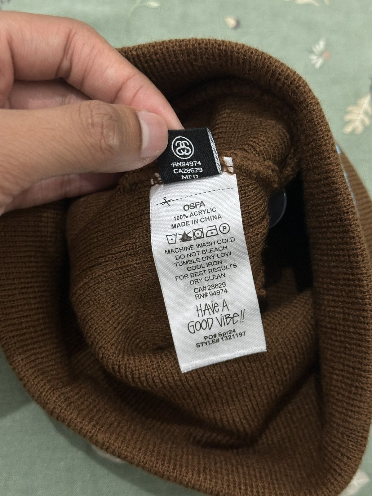 Stussy Stussy Mixed Logo skullcap beanie Size ONE SIZE - 4 Thumbnail