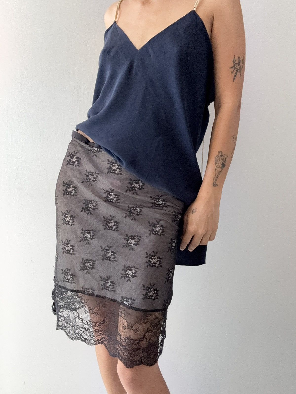 Vintage Vintage skirt Size 27" / US 4 / IT 40 - 2 Thumbnail
