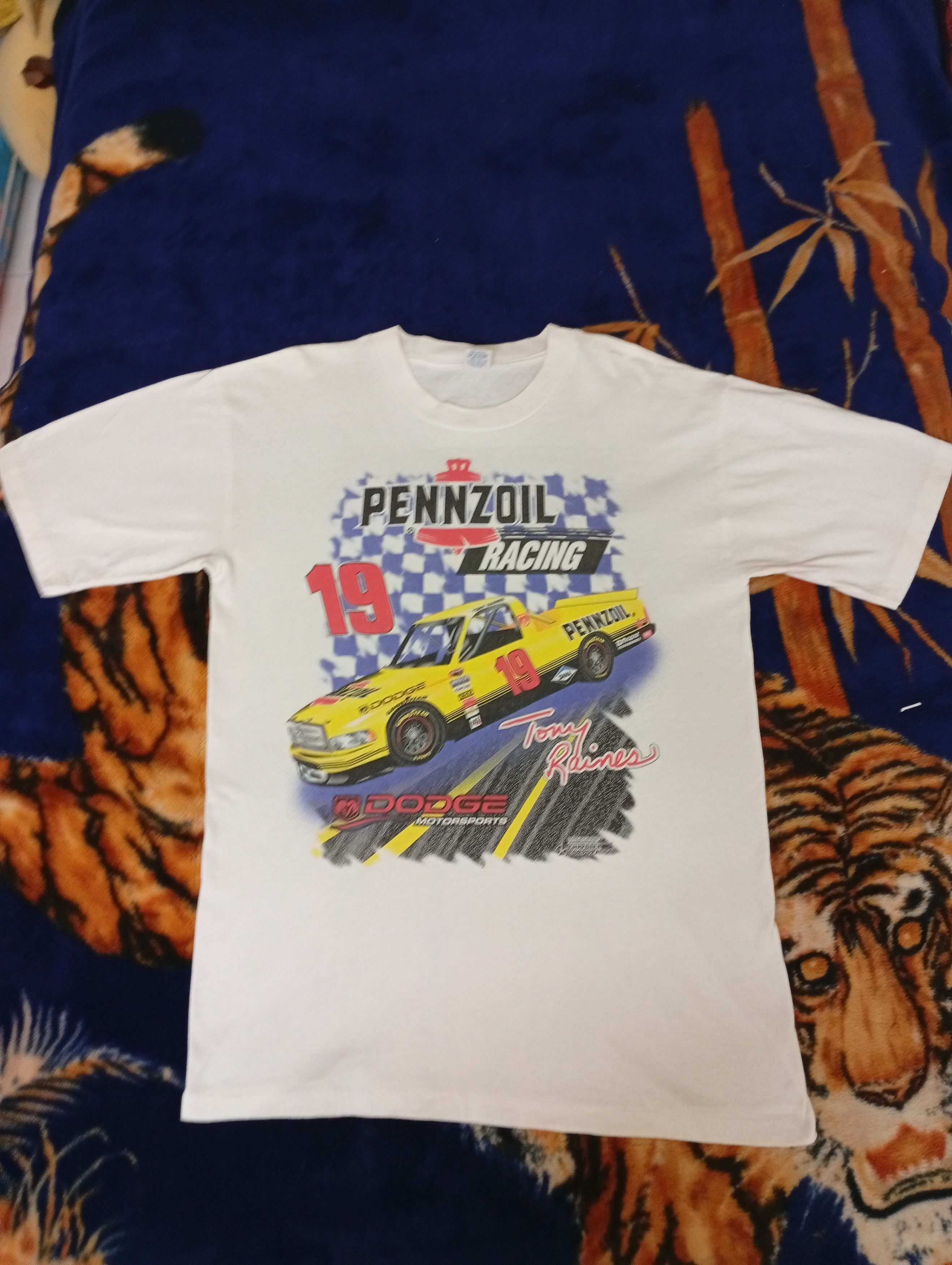 NASCAR Vintage Pennzoil x Nascar X racing Size US L / EU 52-54 / 3 - 1 Thumbnail