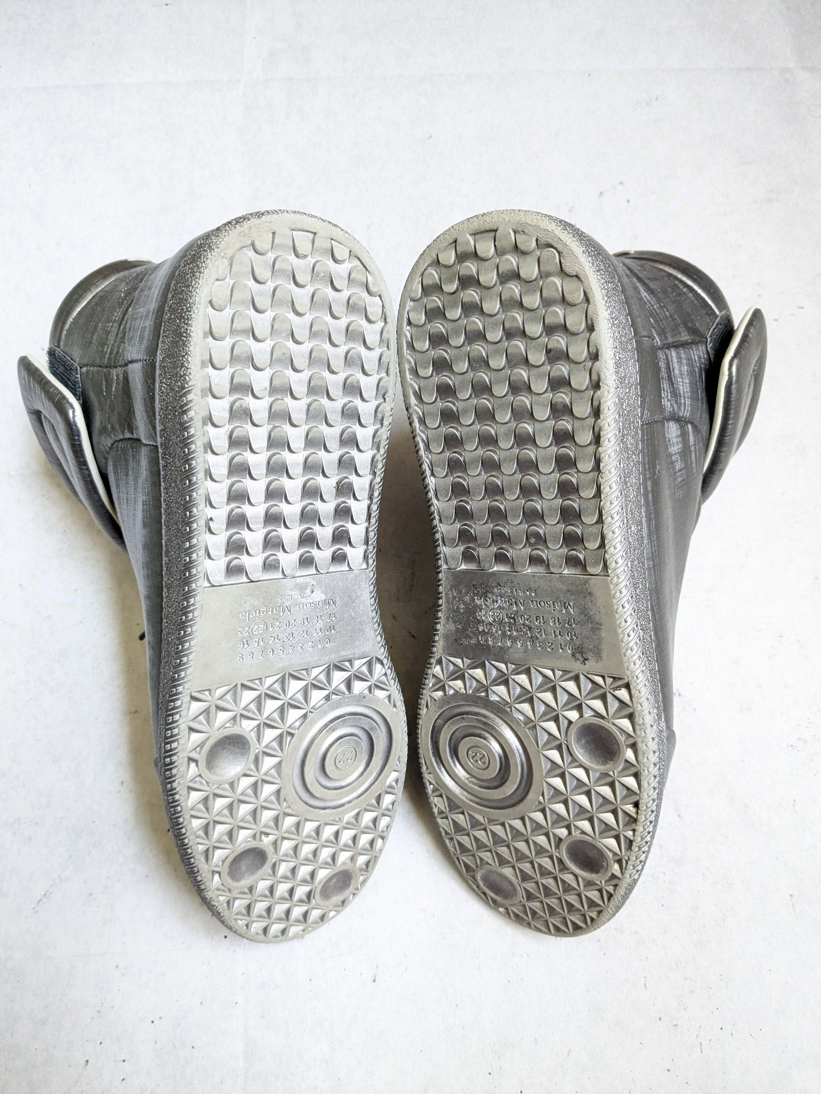 Maison Margiela Maison Margiela Future Silver 8 41 High Tops Leather Size US 8 / EU 41 - 23 Thumbnail