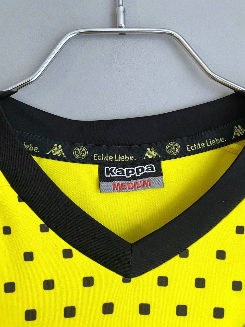 Kappa Borussia Dortmund 2011/12 Home Football Soccer Jersey Size M Size US M / EU 48-50 / 2 - 10 Thumbnail