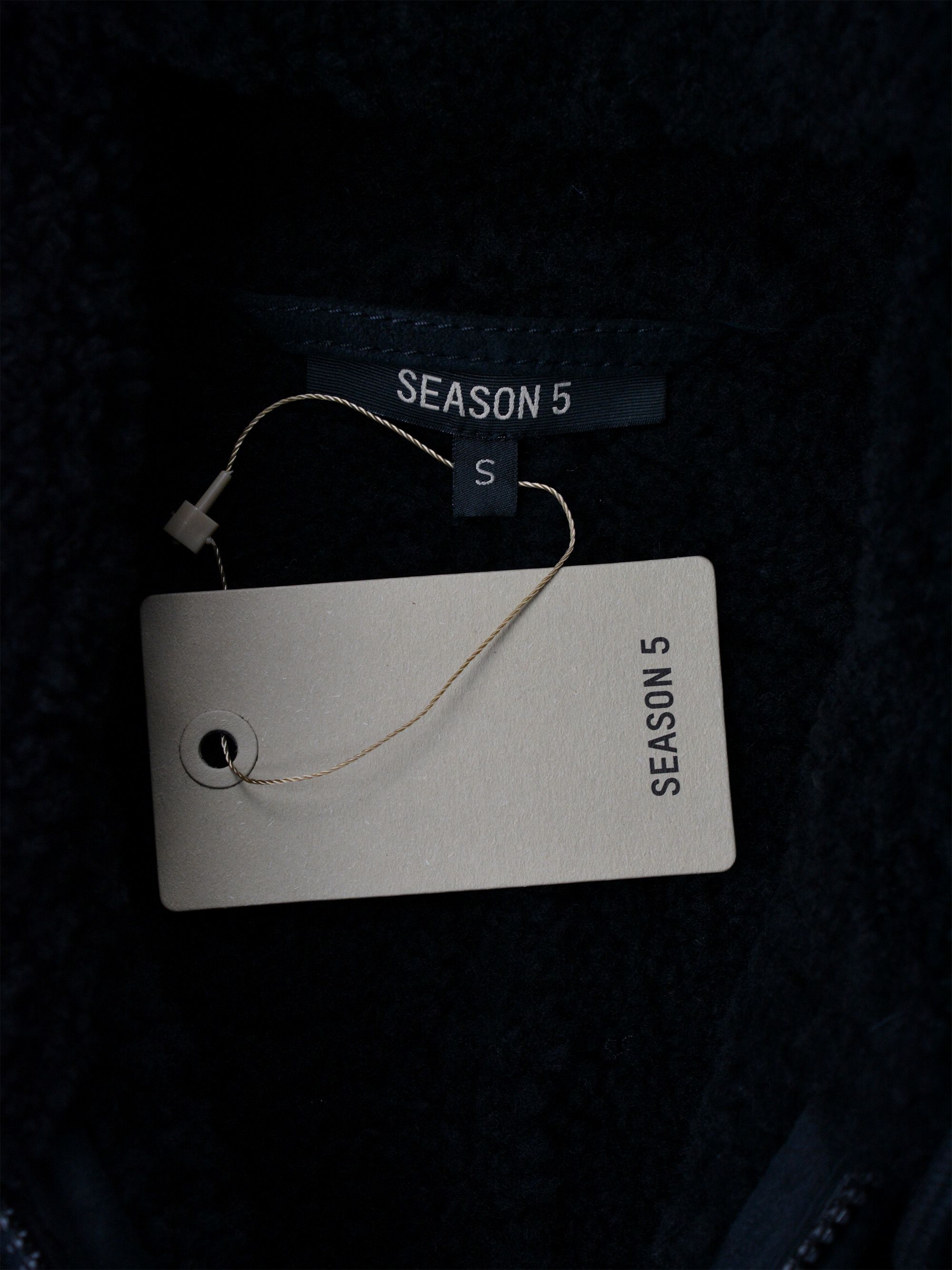 Yeezy Yeezy Season 5 (2017) - hooded shearling jacket - Ink Size US S / EU 44-46 / 1 - 7 Thumbnail