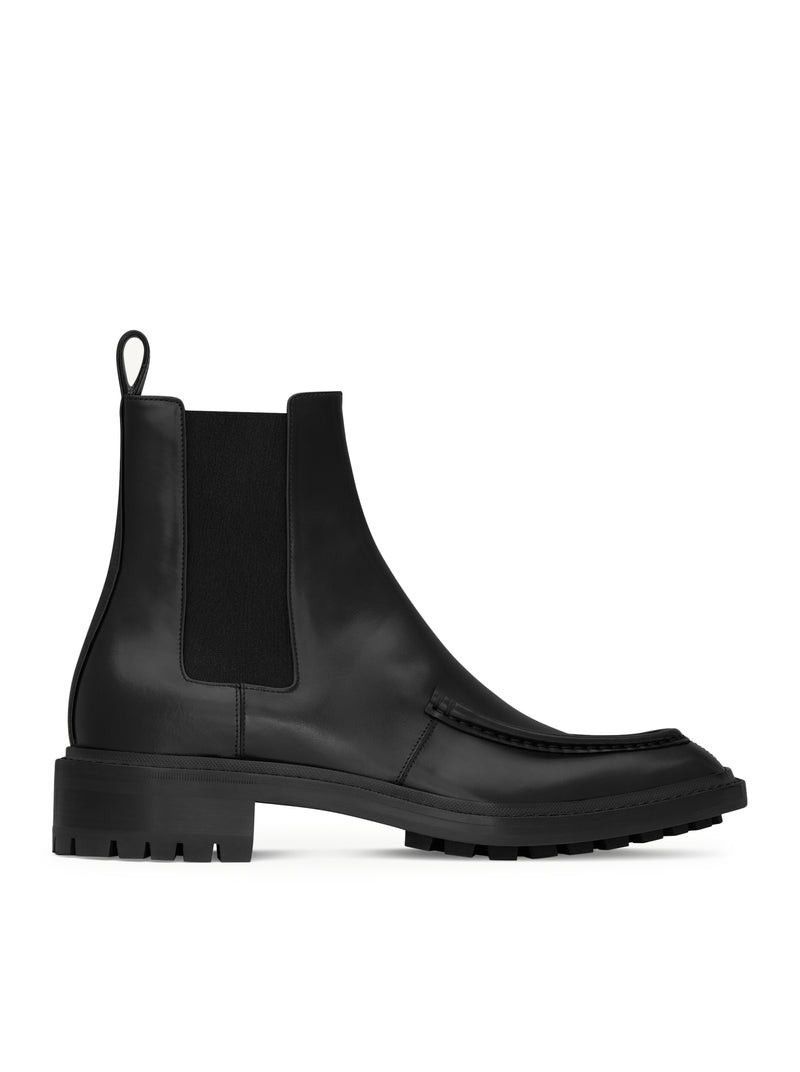 Saint Laurent Paris JOE SMOOTH LEATHER CHELSEA BOOTS Size US 8 / EU 41 - 1 Thumbnail