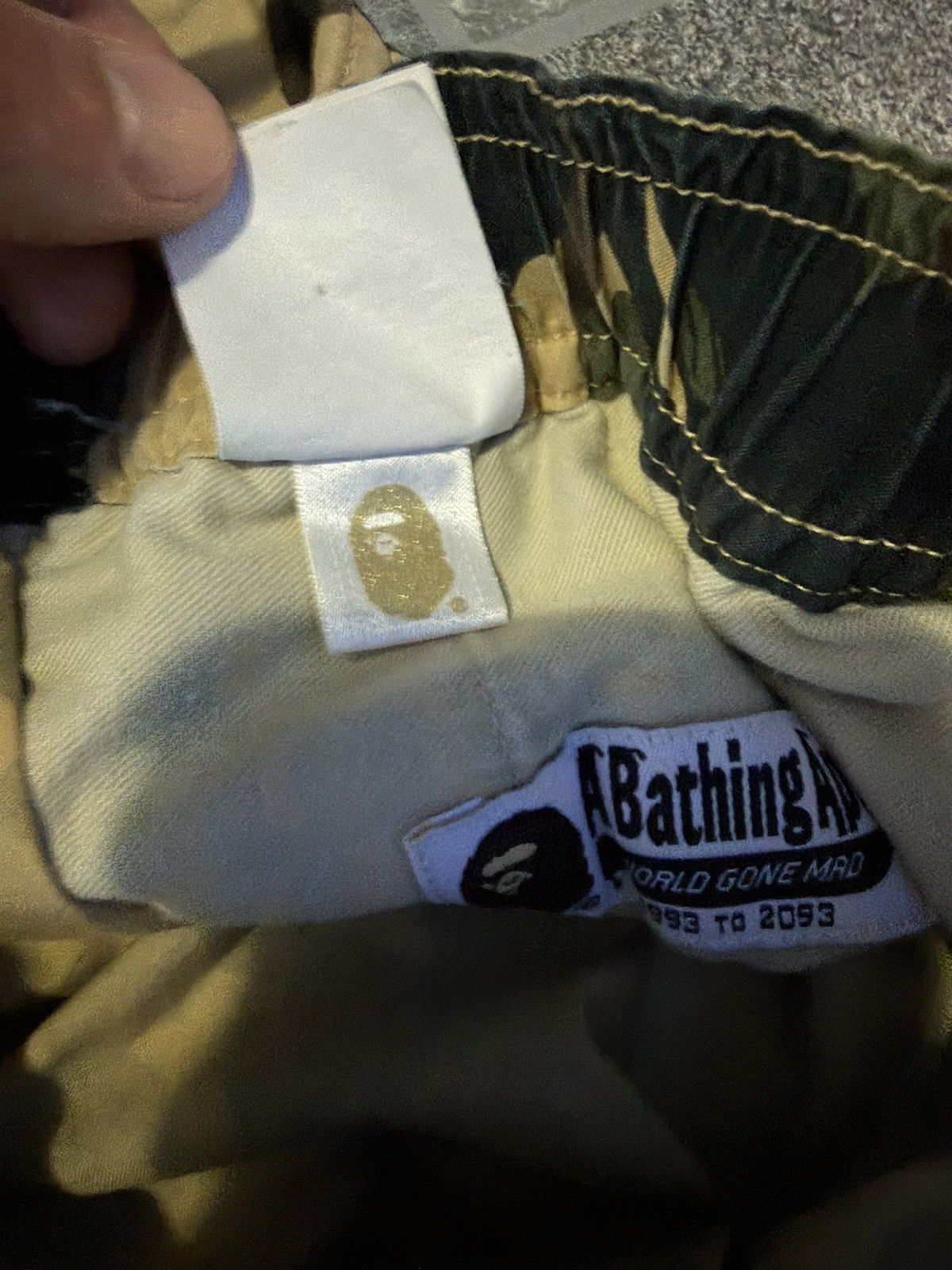 Bape Bape yellow 1st camo shorts Size US 32 / EU 48 - 5 Thumbnail