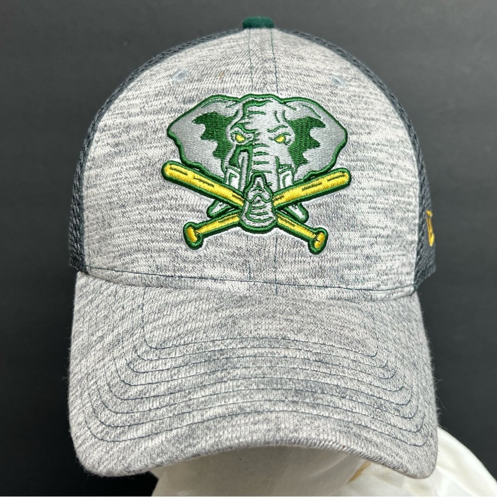 New Era New Era 39Thirty Grey On Field Hat Oakland Athletics NWOT Size ONE SIZE - 2 Thumbnail