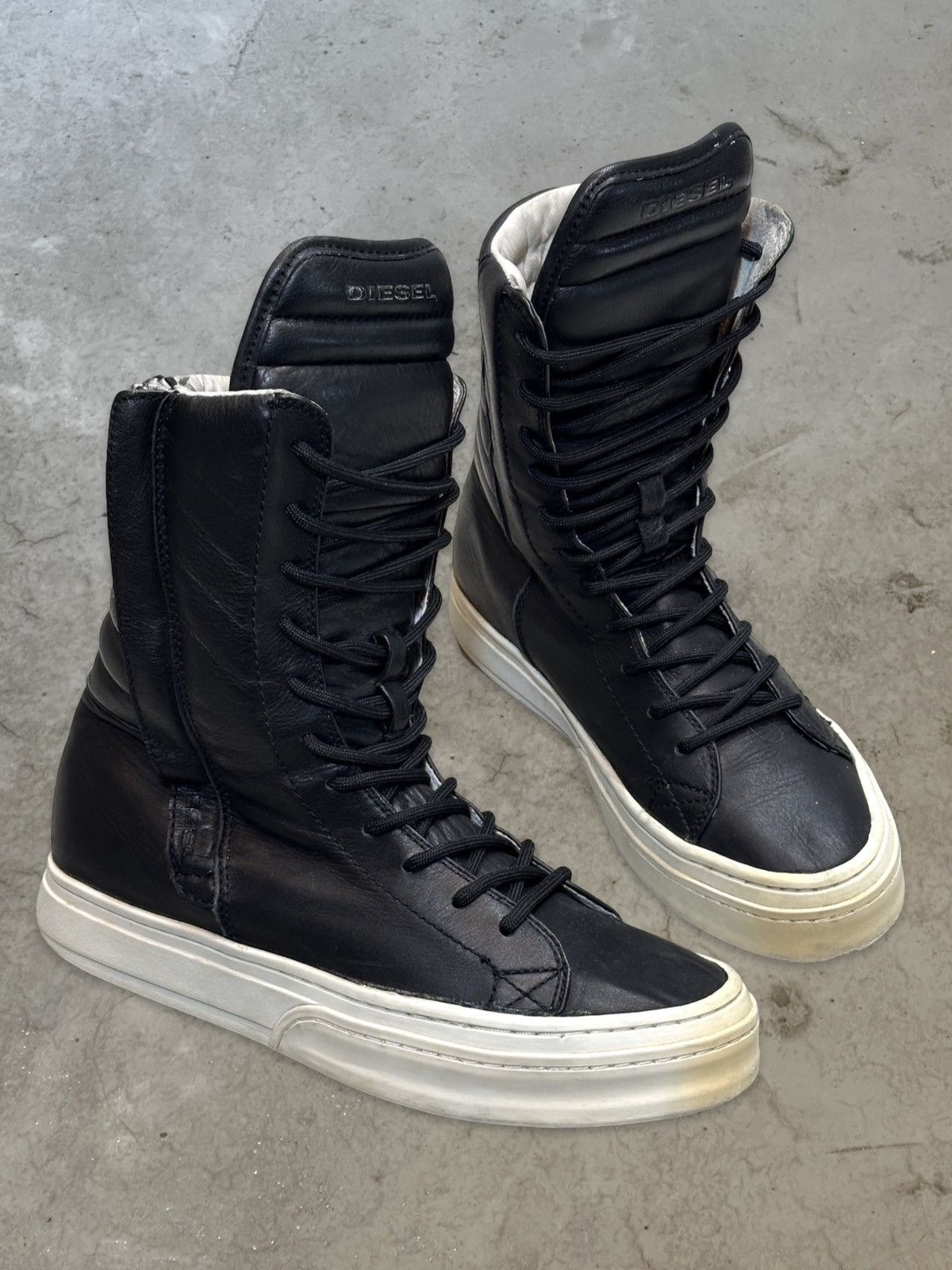 Diesel (FW08) GEOBASKET SOFTROCK HI TOP Size US 7.5 / EU 40-41 - 3 Thumbnail