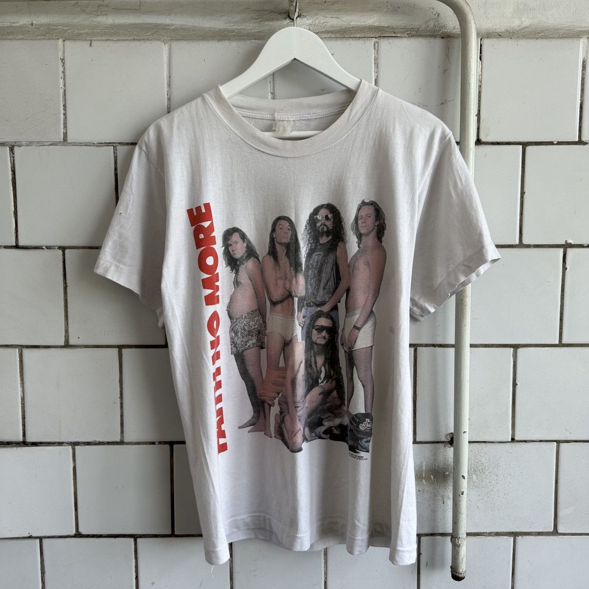 Band Tees × Vintage Vintage Faith No More T-shirts Big Logo Trashed Rock 1990 Size US M / EU 48-50 / 2 - 3 Thumbnail