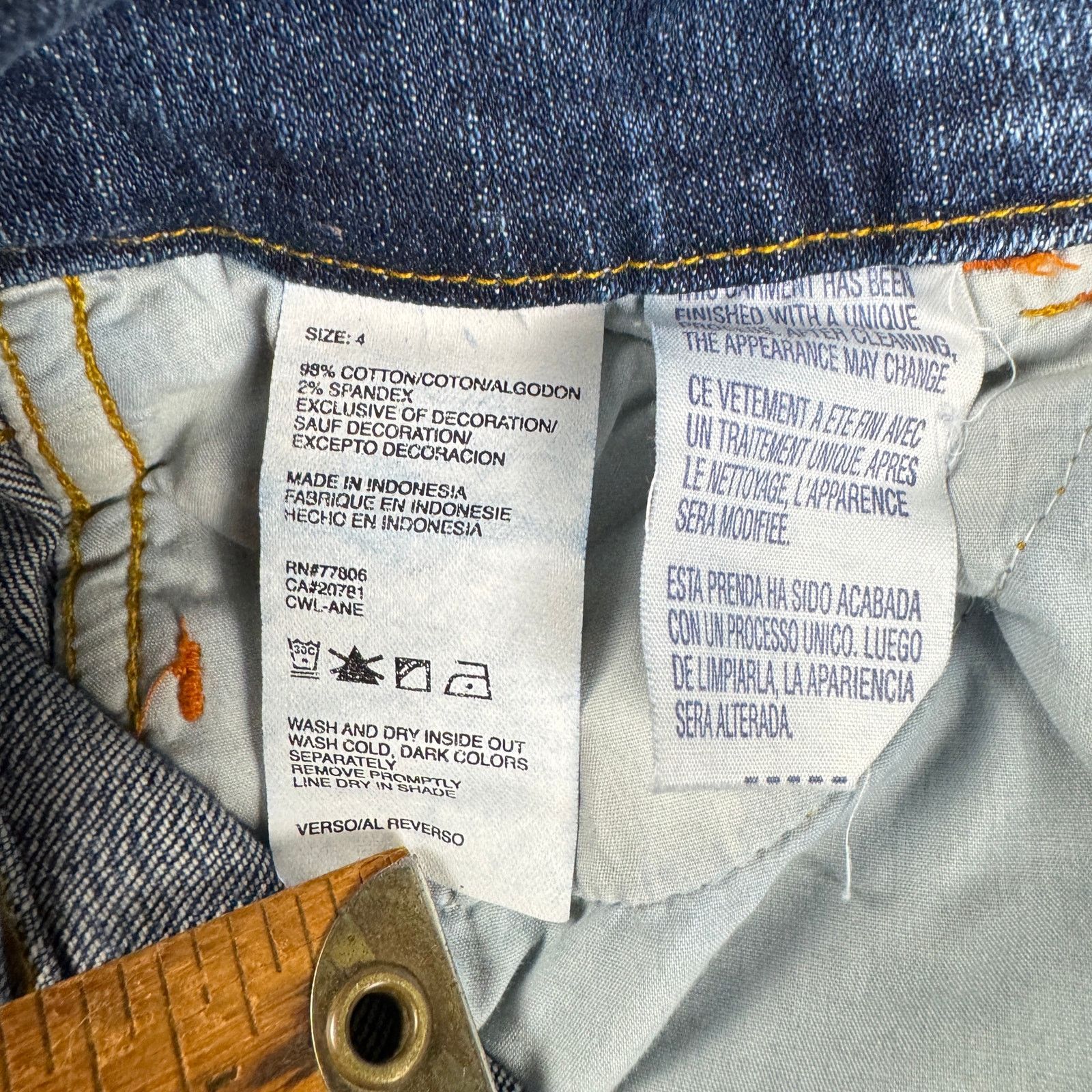 Tommy Hilfiger Vintage Y2K Tommy Hilfiger Women’s Jeans Size 4 Bootcut Size 27" / US 4 / IT 40 - 9 Thumbnail