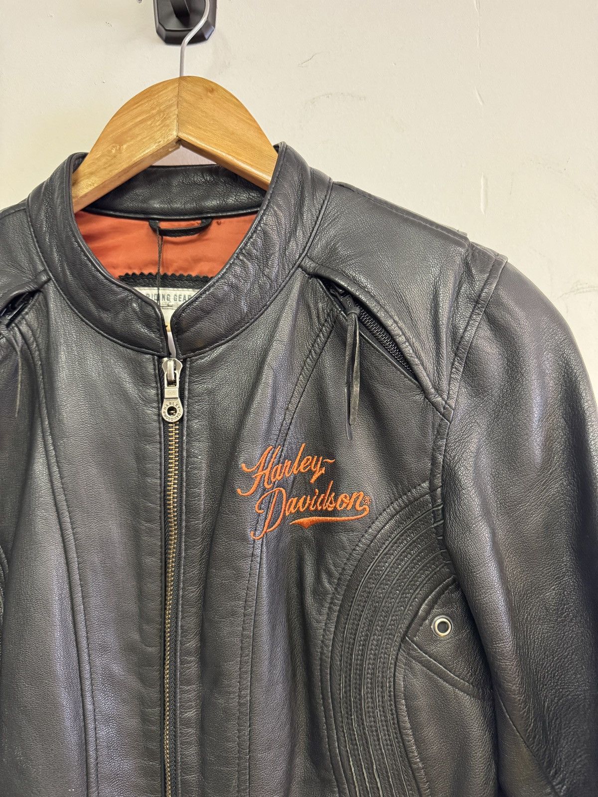 Harley Davidson Harley Davidson Leather Jacket Size S / US 4 / IT 40 - 2 Thumbnail