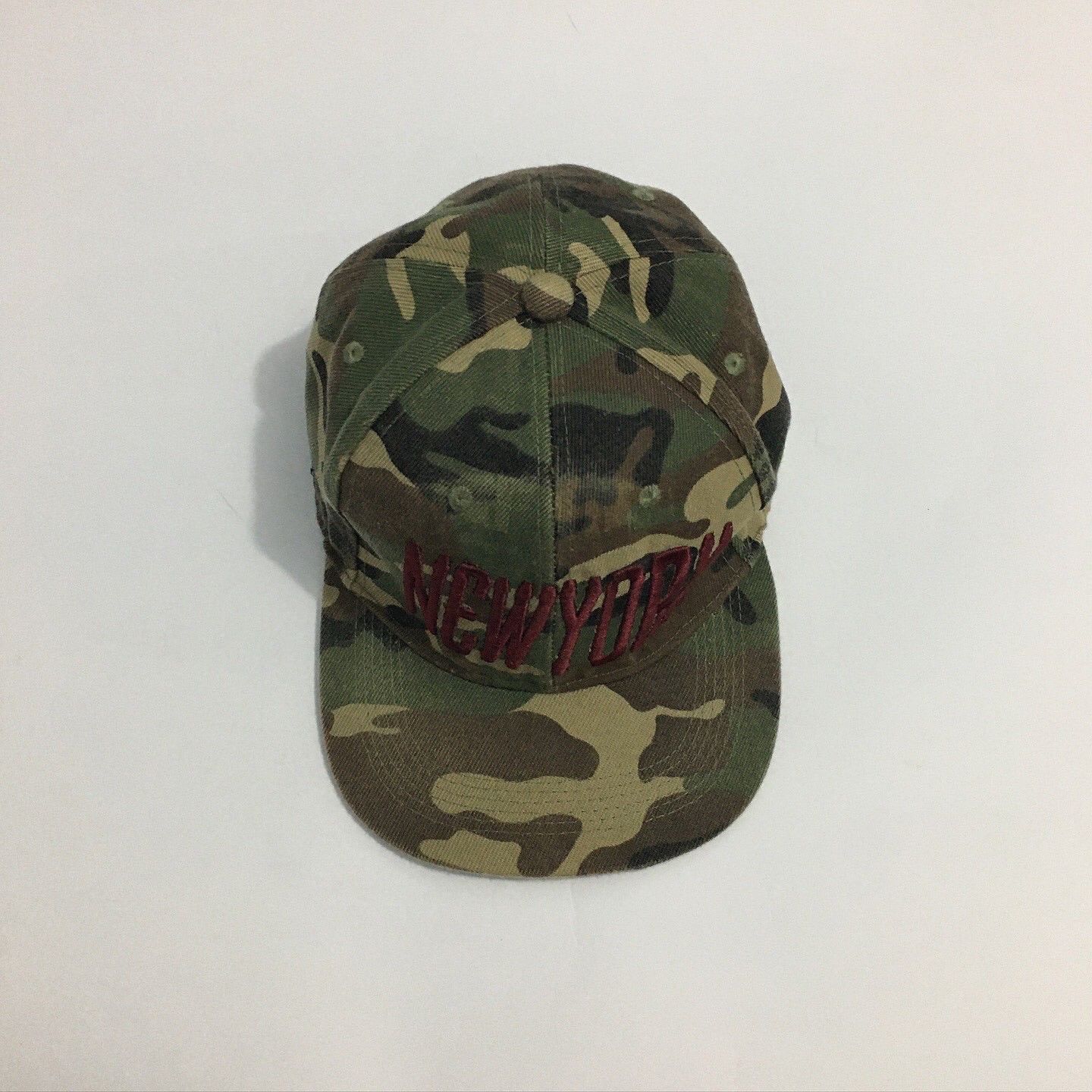 Vintage New York Camo Snapback Size ONE SIZE - 3 Thumbnail