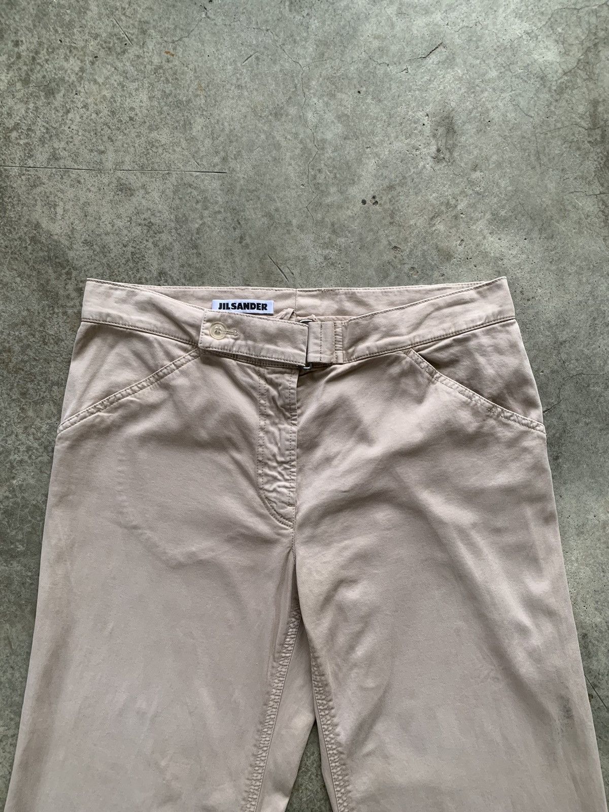 Jil Sander Jil Sander Cotton Wide Leg pants Size US 32 / EU 48 - 3 Thumbnail