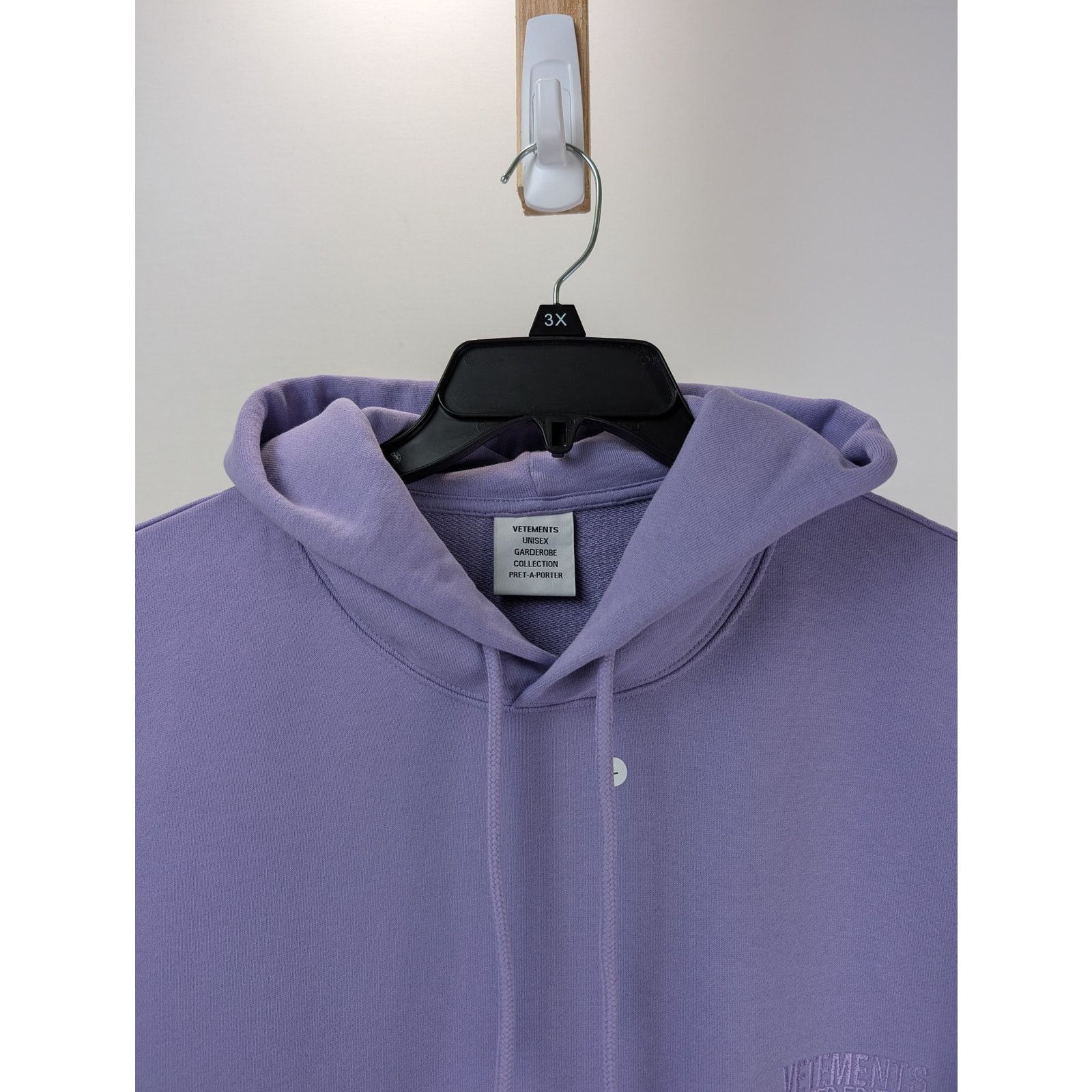 Vetements o1rshd1 Limited Edition Hoodie in Lilac Size US L / EU 52-54 / 3 - 6 Thumbnail
