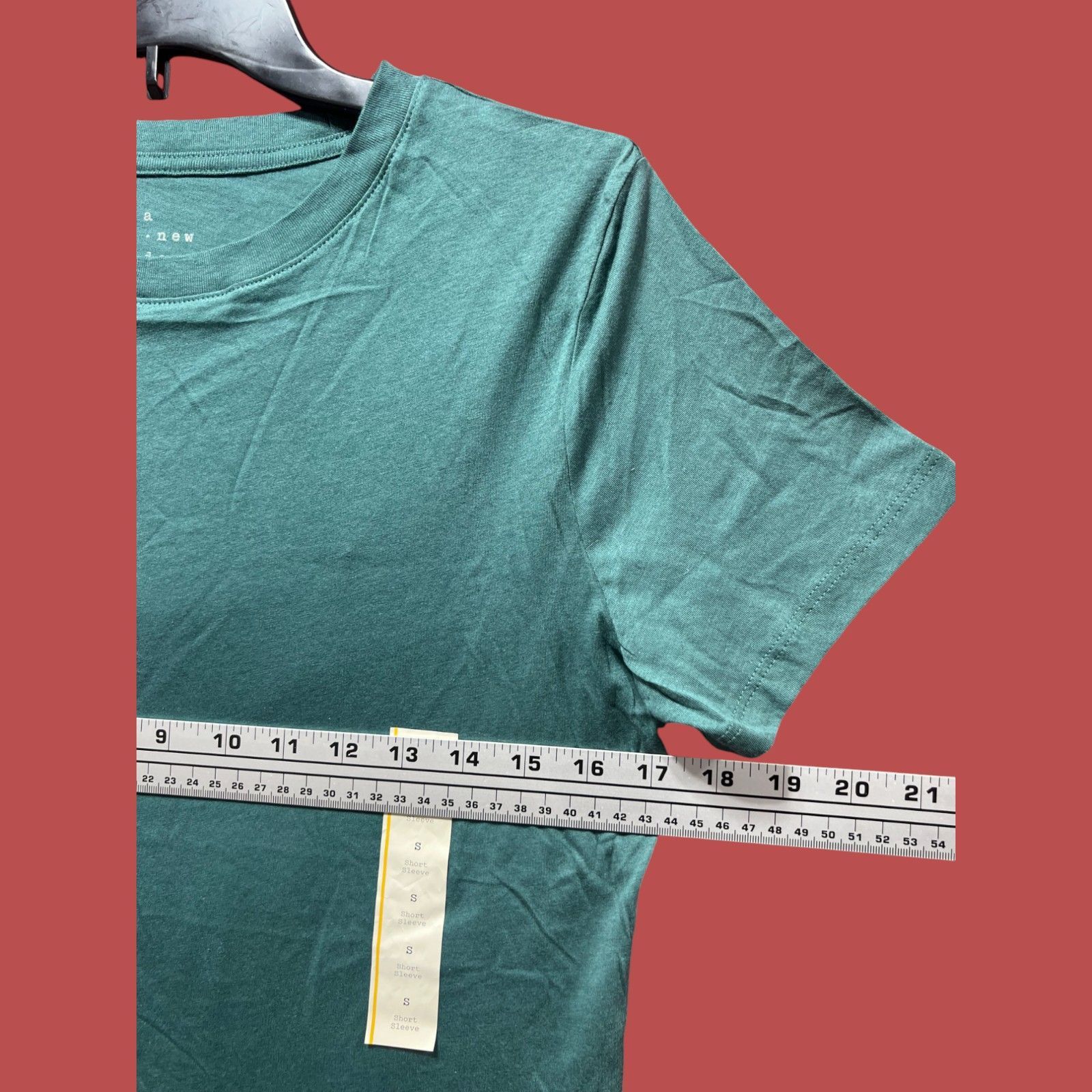 Other A New Day - Women's Short Sleeve Scoop Neck T-Shirt - Green Size S / US 4 / IT 40 - 3 Thumbnail