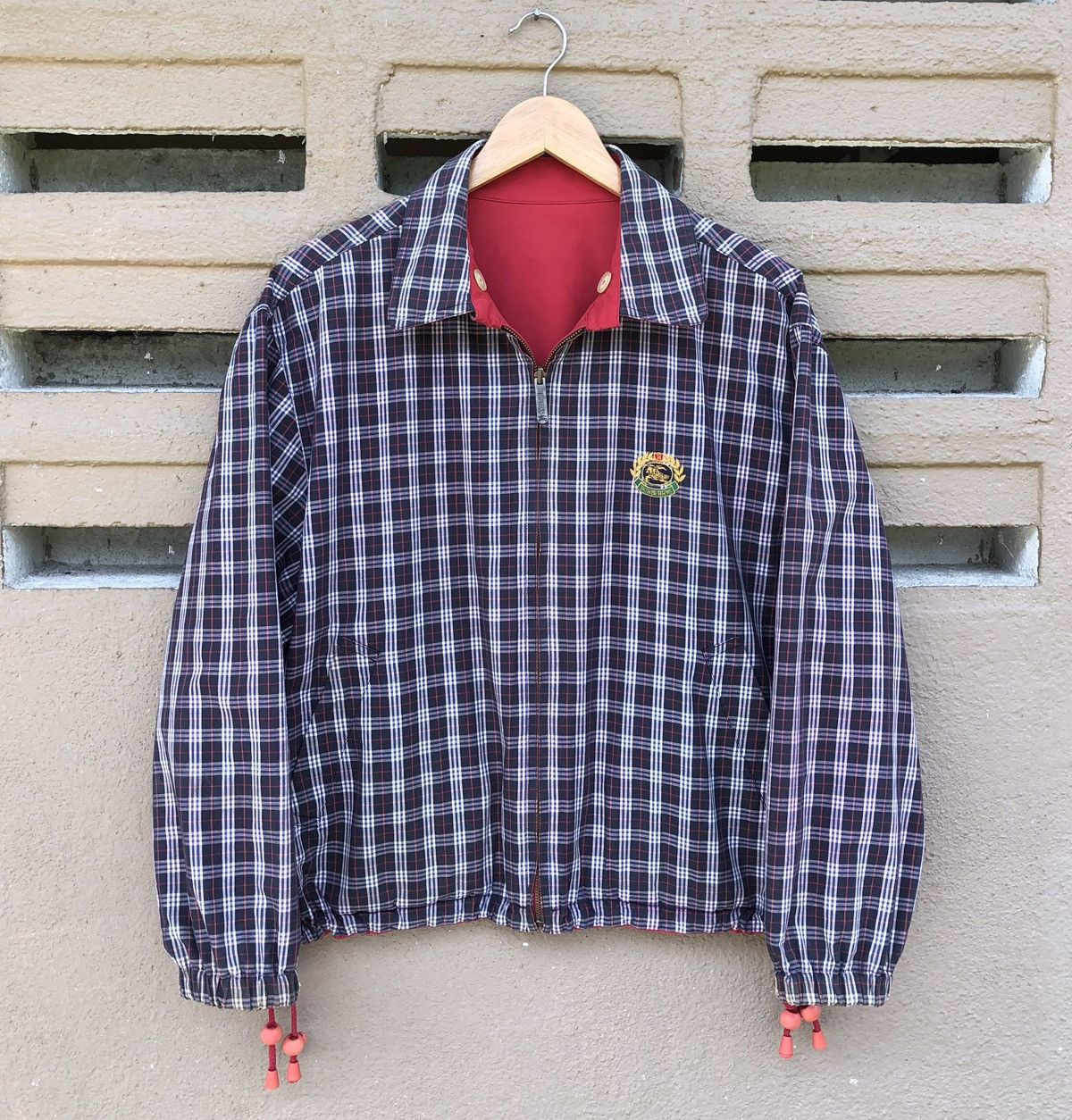 Burberry Vintage Burberrys Novacheck Reversible Bomber Jacket Size US M / EU 48-50 / 2 - 2 Thumbnail