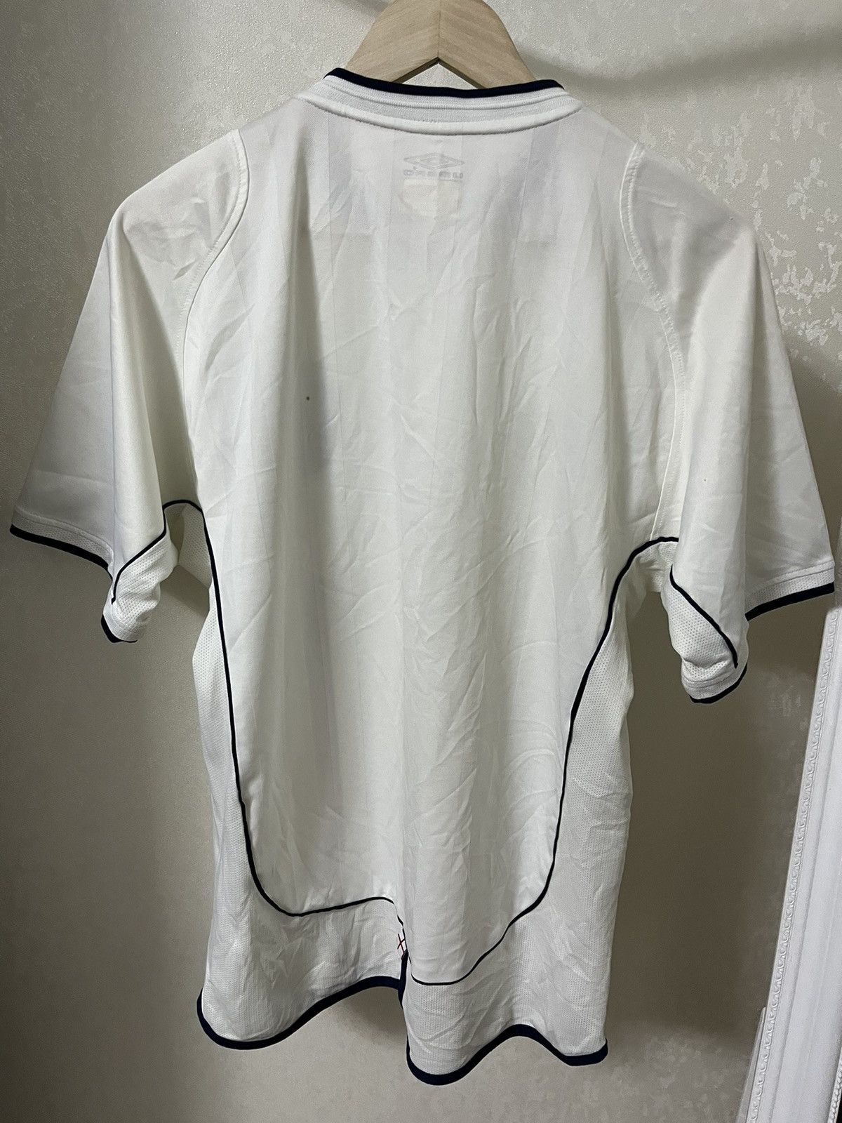 Vintage Umbro England 01/03 Vintage Home Blokecore Jersey Size US M / EU 48-50 / 2 - 2 Thumbnail
