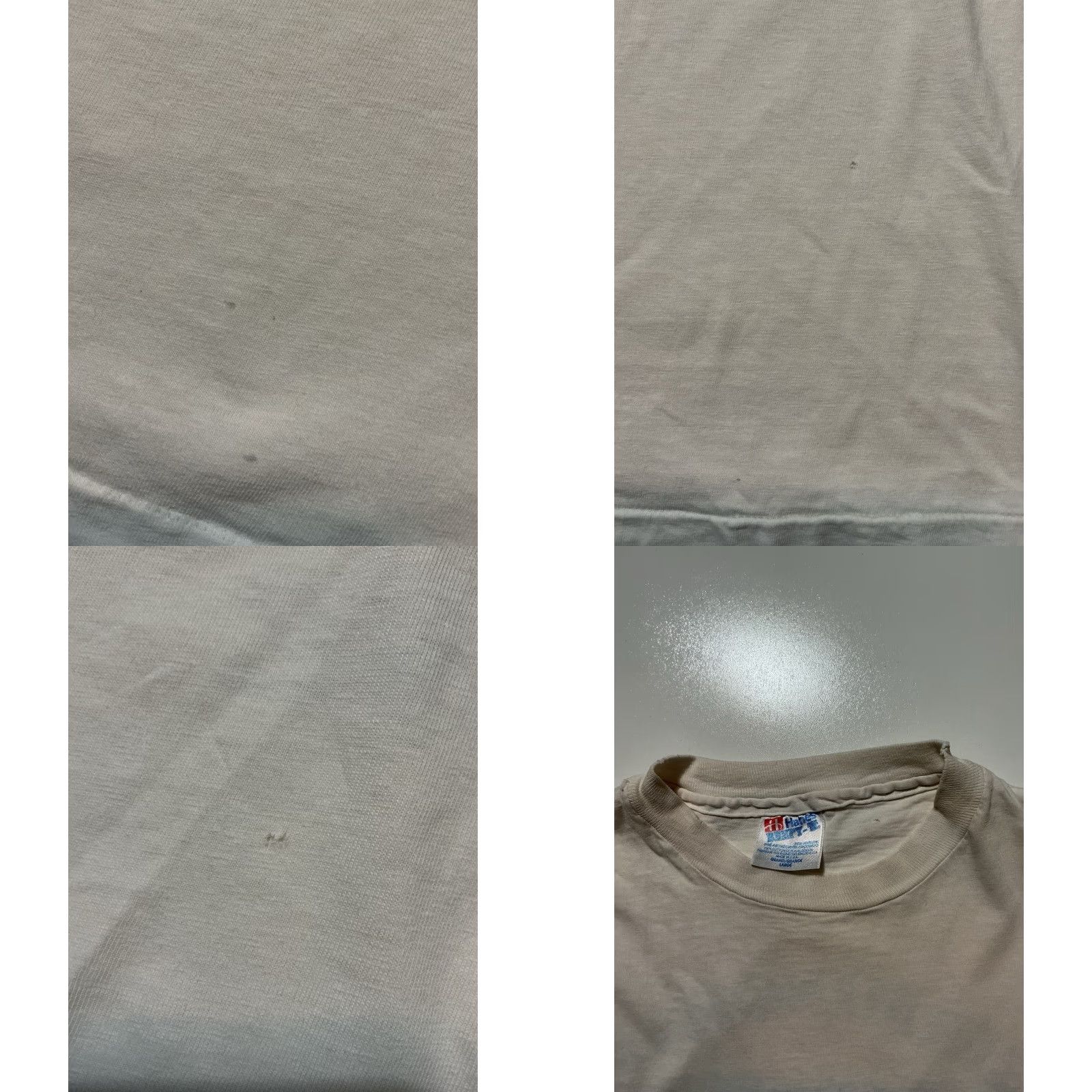 Hanes VINTAGE Hanes Beefy-T T-Shirt Birmingham Swim & Dive Shark Graphic Single Stitch Shirt Men Large White Shark Graphic Mens Size US L / EU 52-54 / 3 - 8 Thumbnail