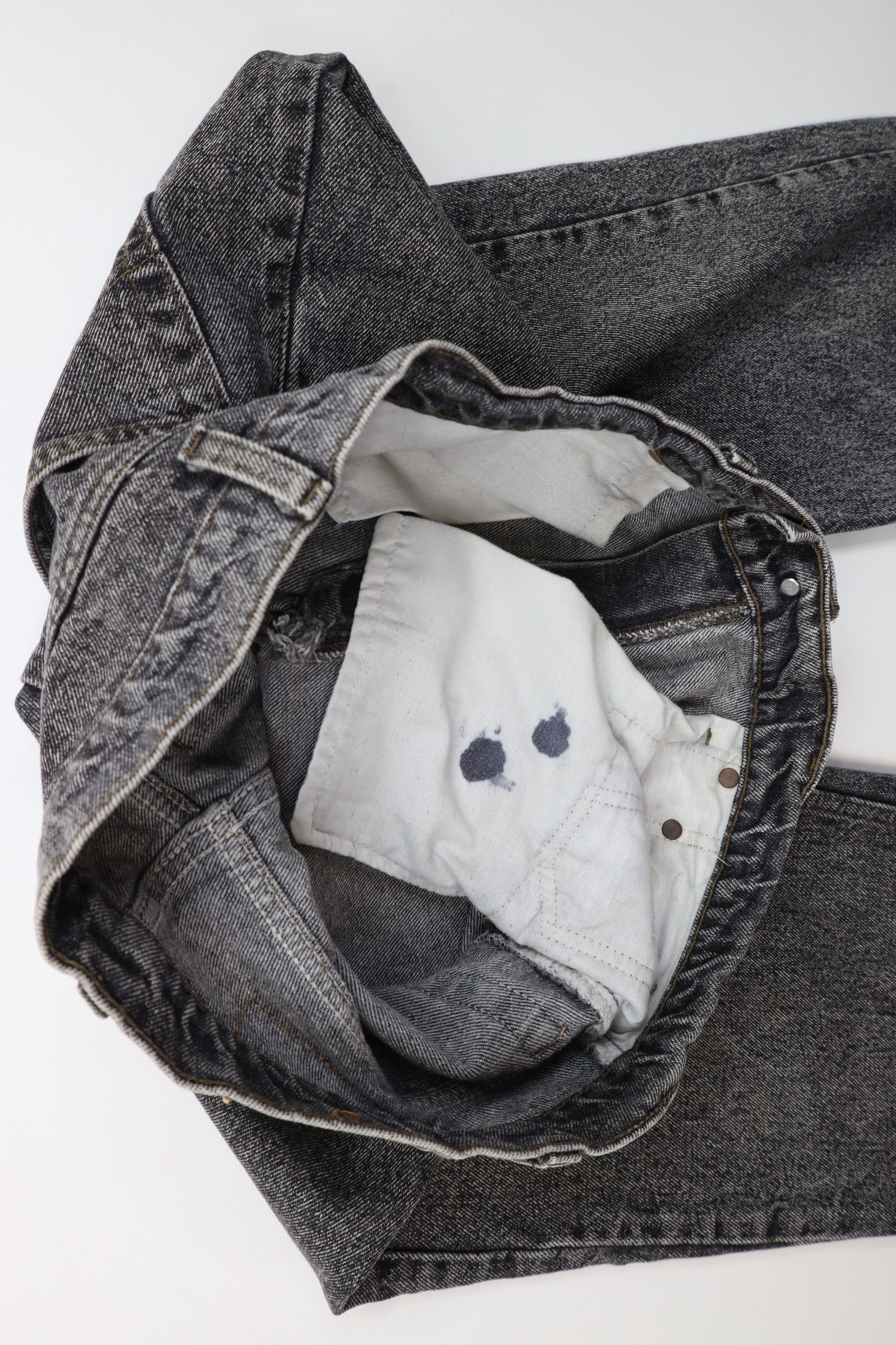 Levi's Vintage 80s Levis 505 Wash Regular Straight Leg Jeans USA Size US 38 / EU 54 - 7 Thumbnail