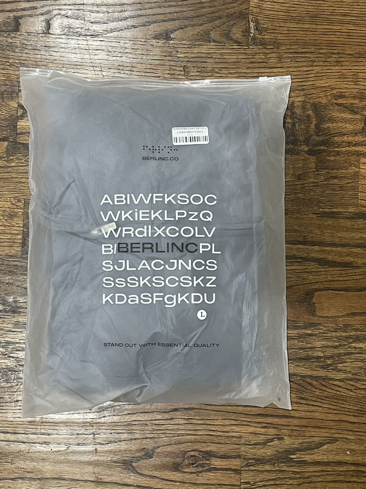 Other Berlinc SunFaded Grey Zip Up Hoodie Size US L / EU 52-54 / 3 - 3 Thumbnail